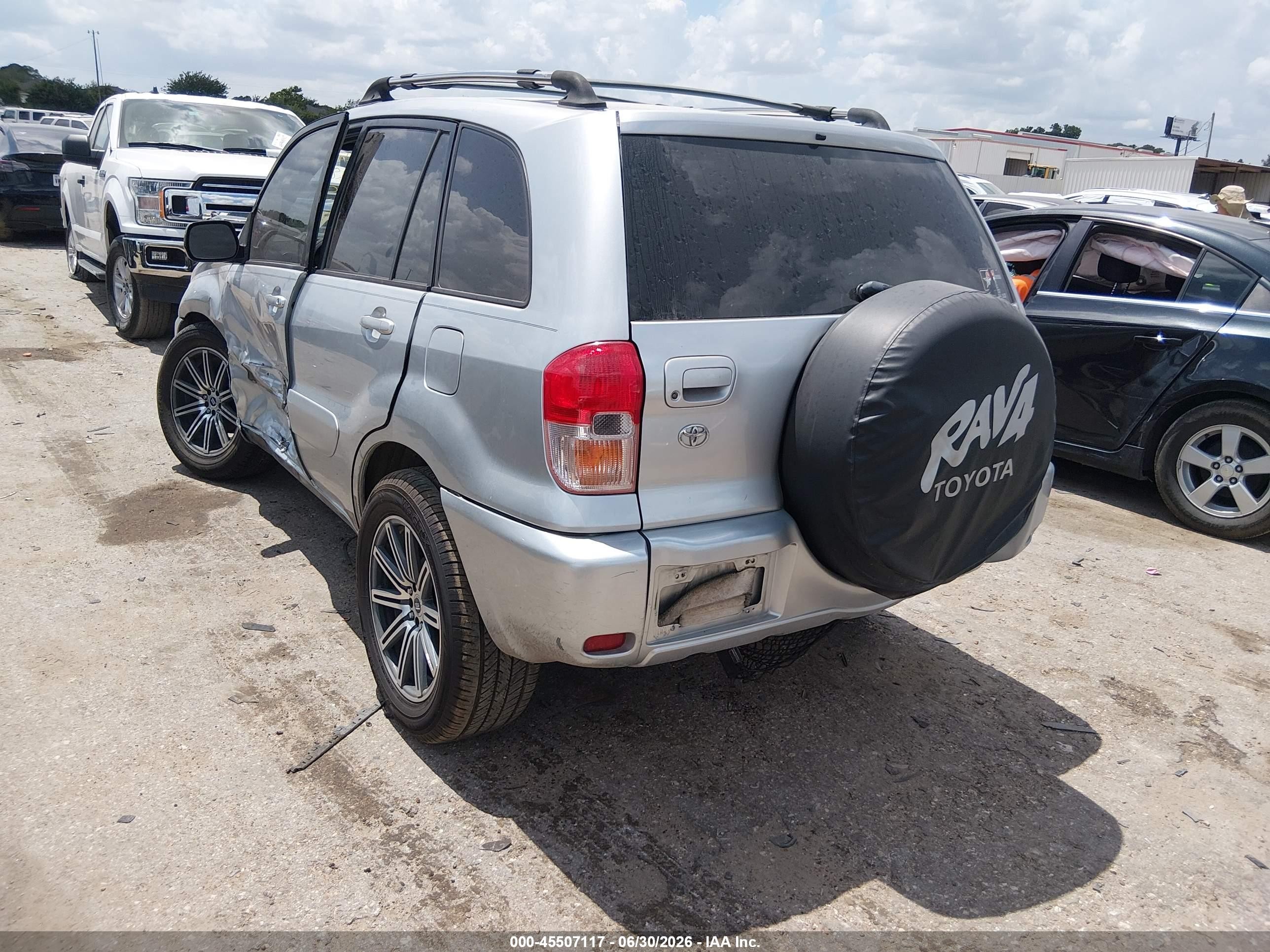 2002 Toyota Rav4   Silver vin: JTEGH20V820075008