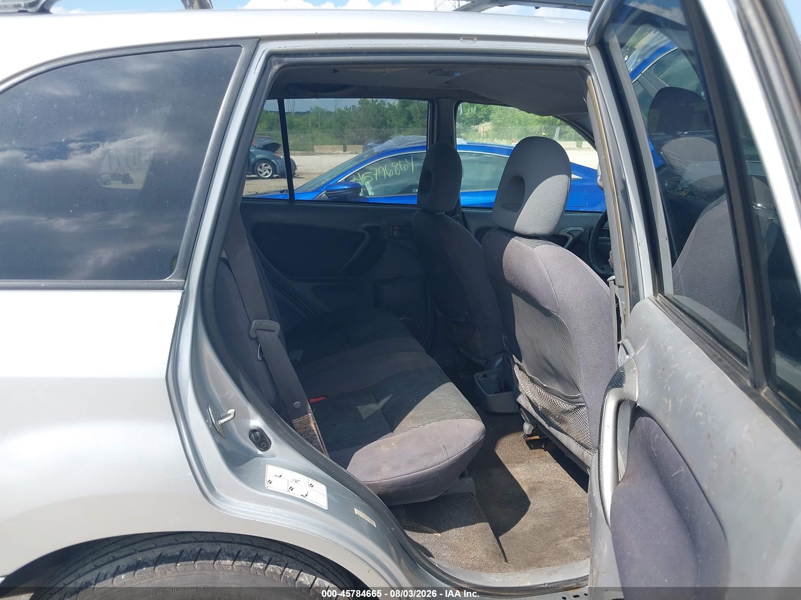 2003 Toyota Rav4   Silver vin: JTEGH20V830119512
