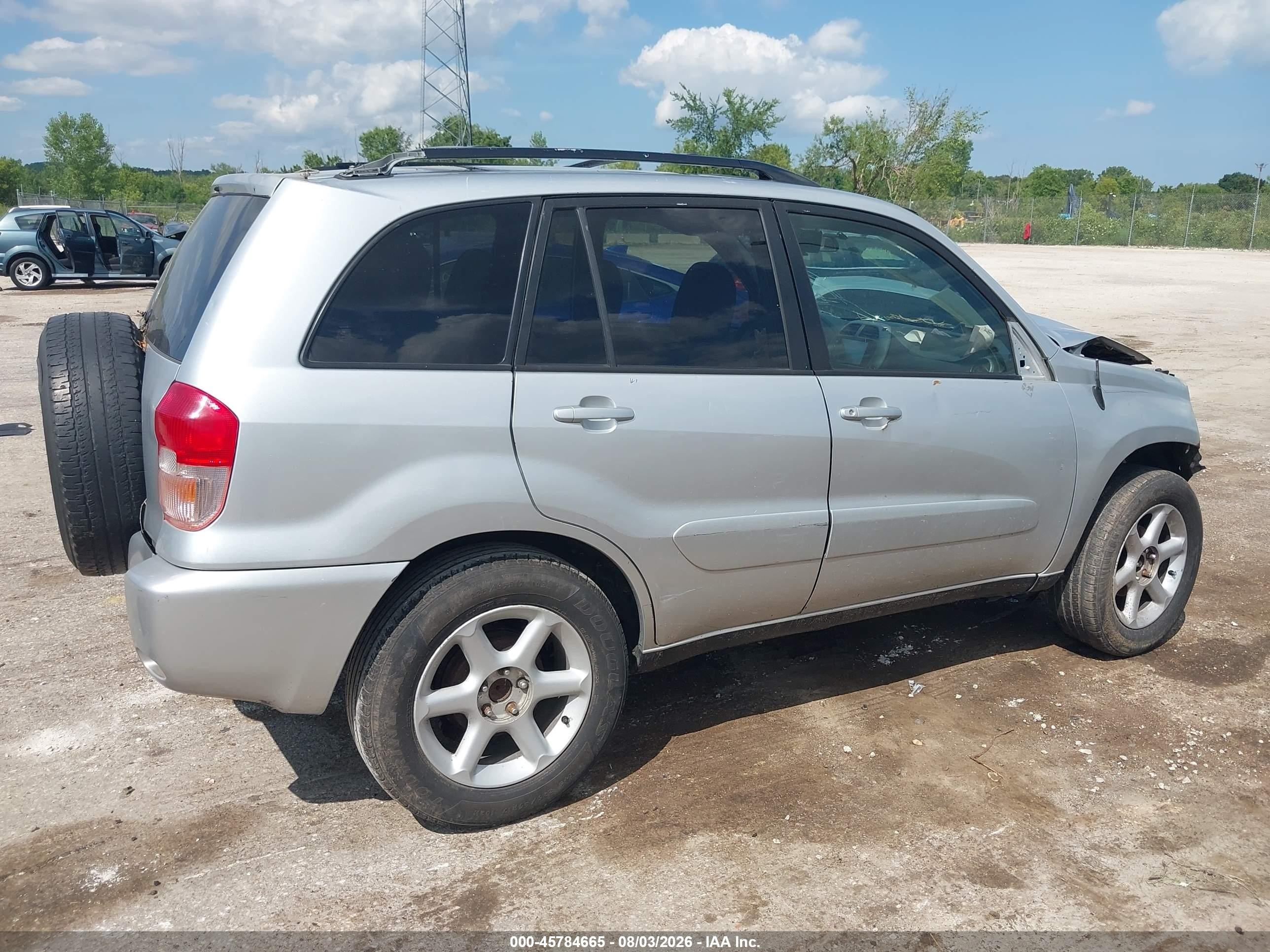 2003 Toyota Rav4   Silver vin: JTEGH20V830119512