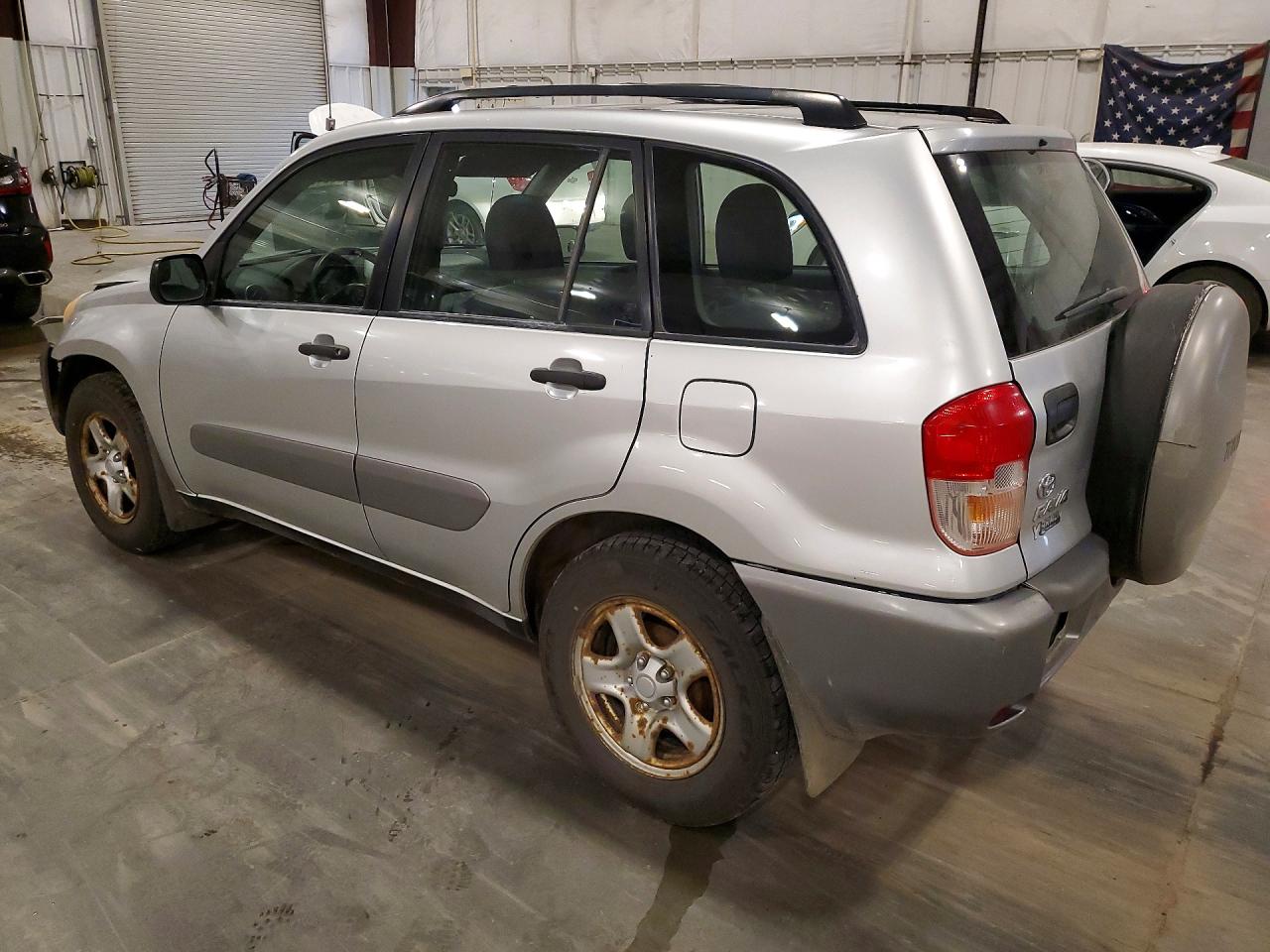 2003 Toyota Rav4 Base Silver vin: JTEGH20V836013395