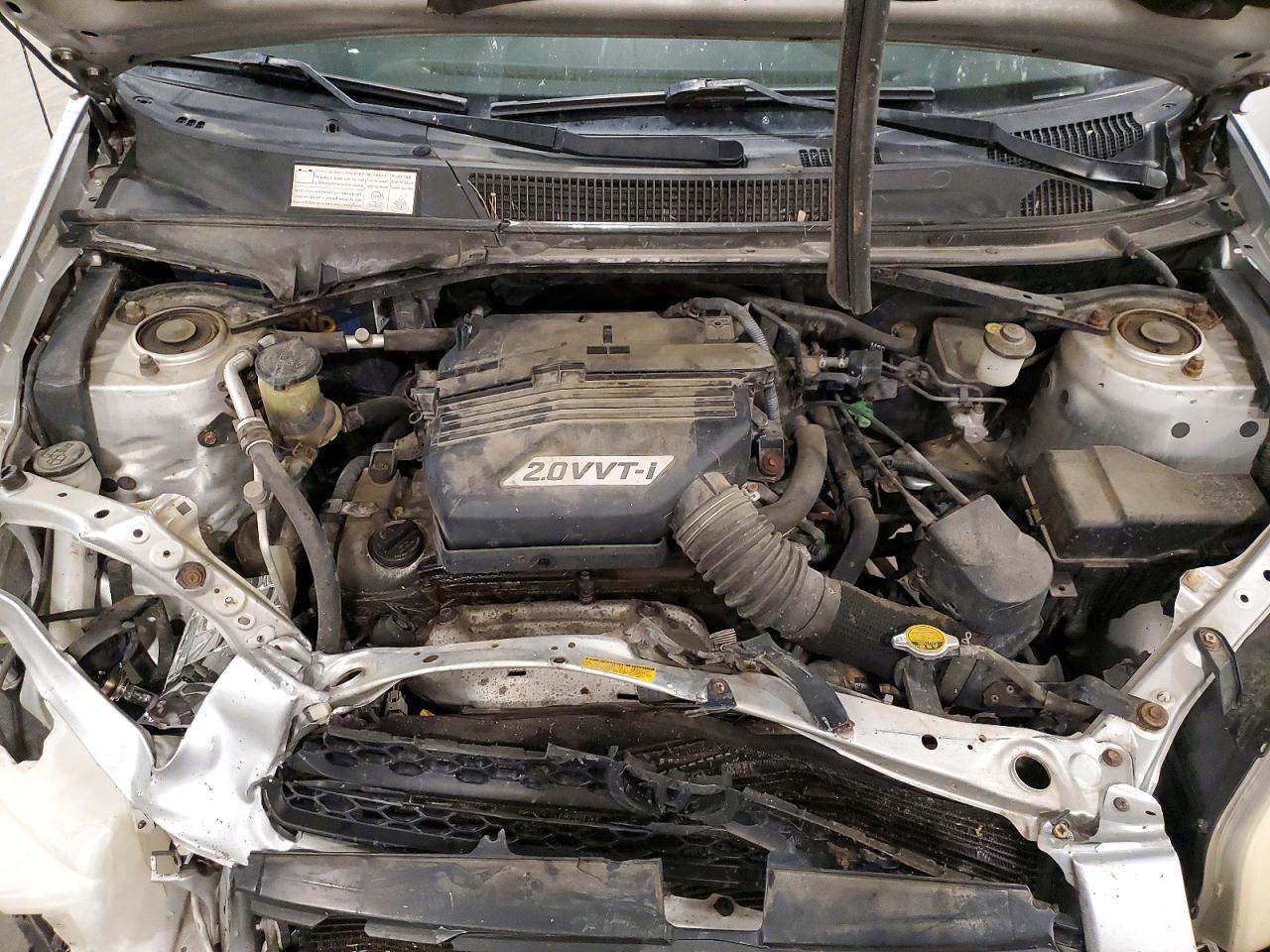 2003 Toyota Rav4 Base Silver vin: JTEGH20V836013395