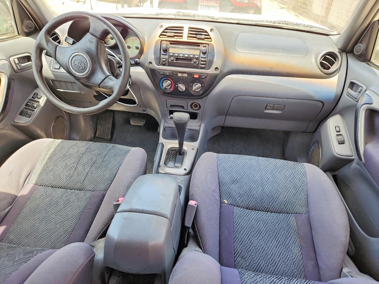 2001 Toyota Rav4 Base White vin: JTEGH20V910014054