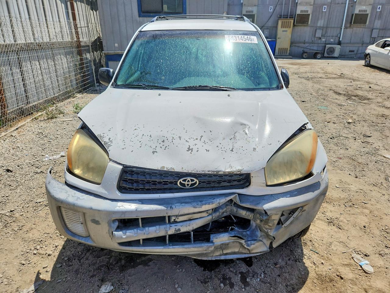 2001 Toyota Rav4 Base White vin: JTEGH20V910014054