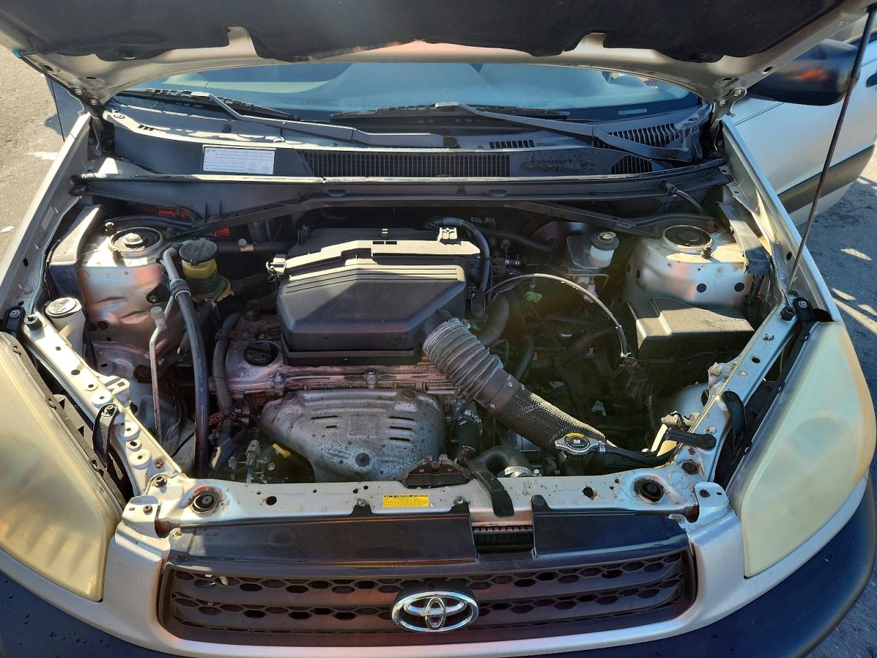 2001 Toyota Rav4 Base Gray vin: JTEGH20V910025605