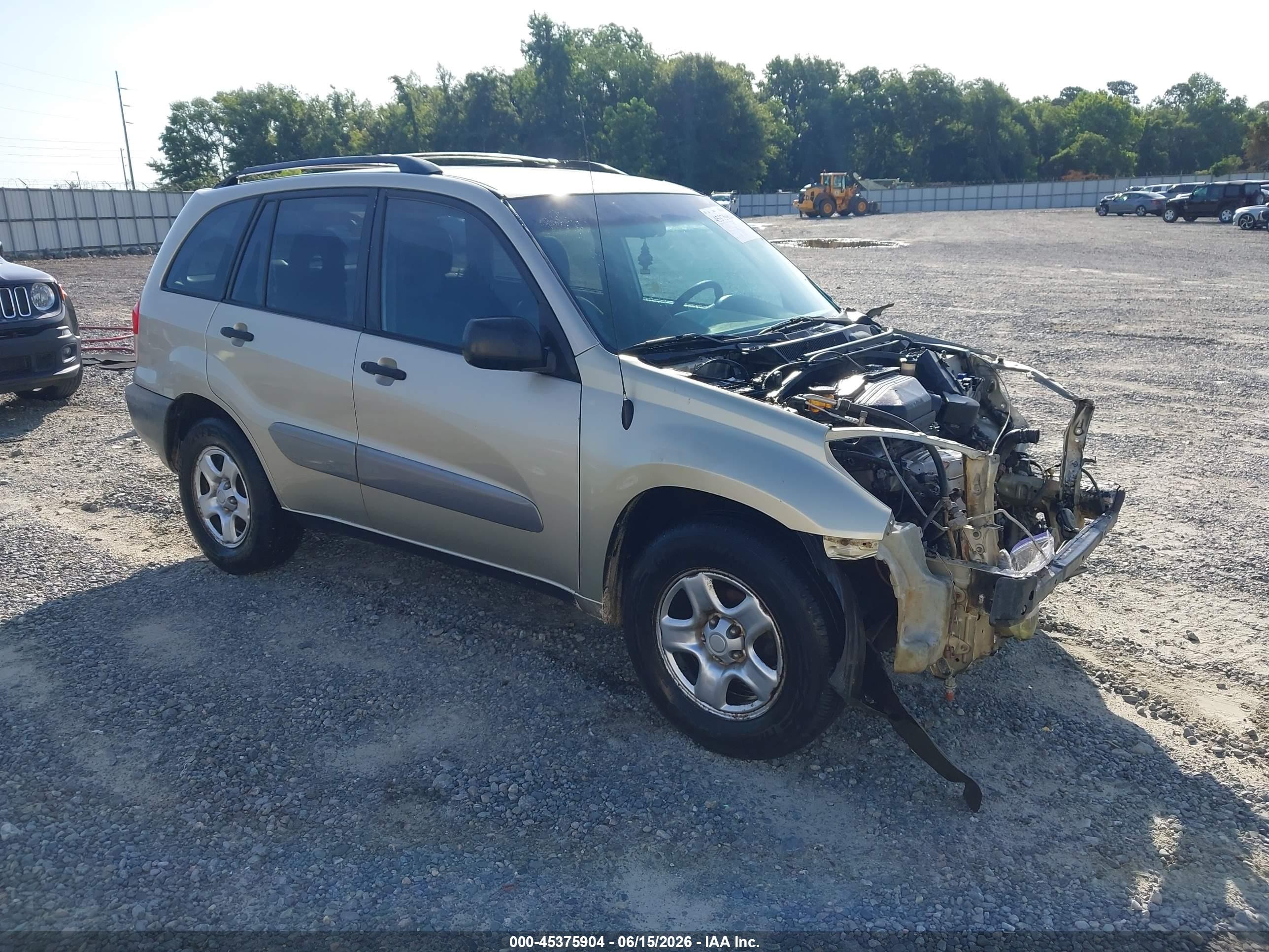 2002 Toyota Rav4   Gold vin: JTEGH20V920042664