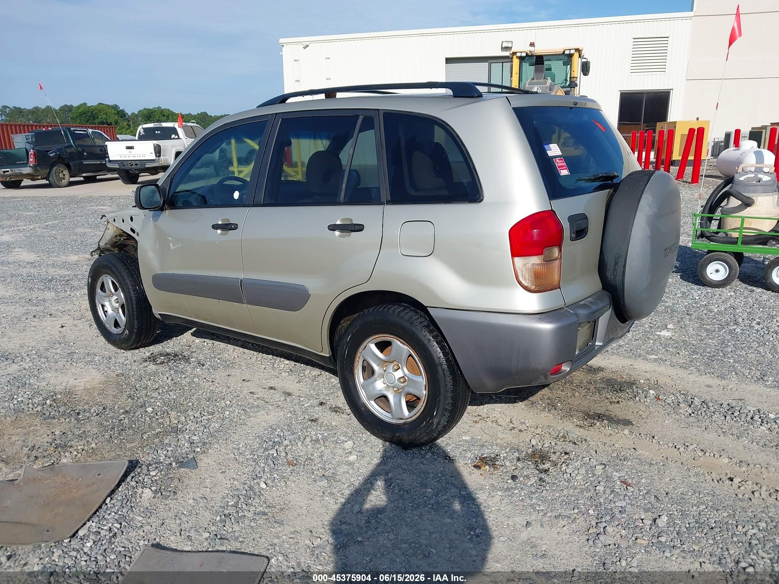 2002 Toyota Rav4   Gold vin: JTEGH20V920042664