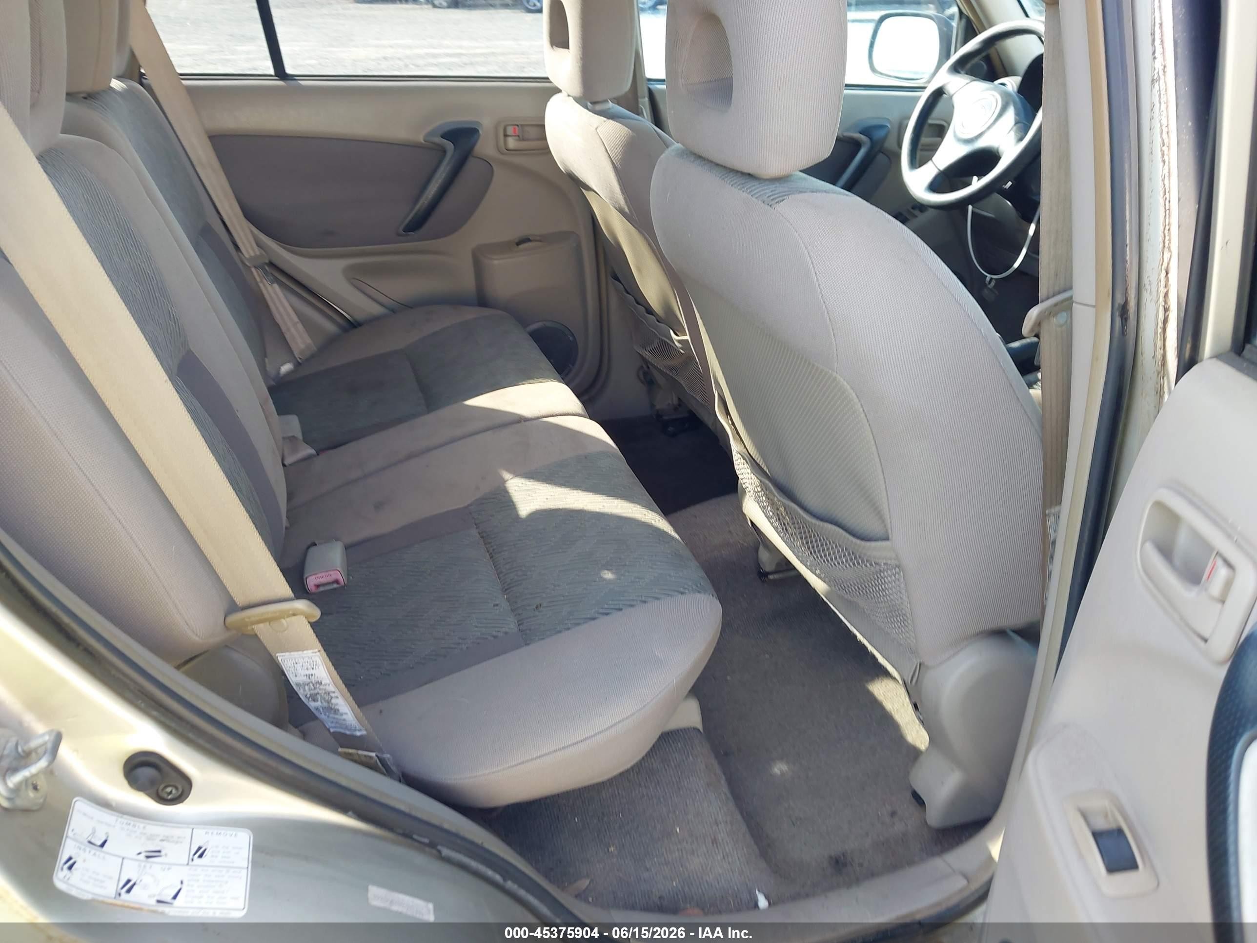2002 Toyota Rav4   Gold vin: JTEGH20V920042664