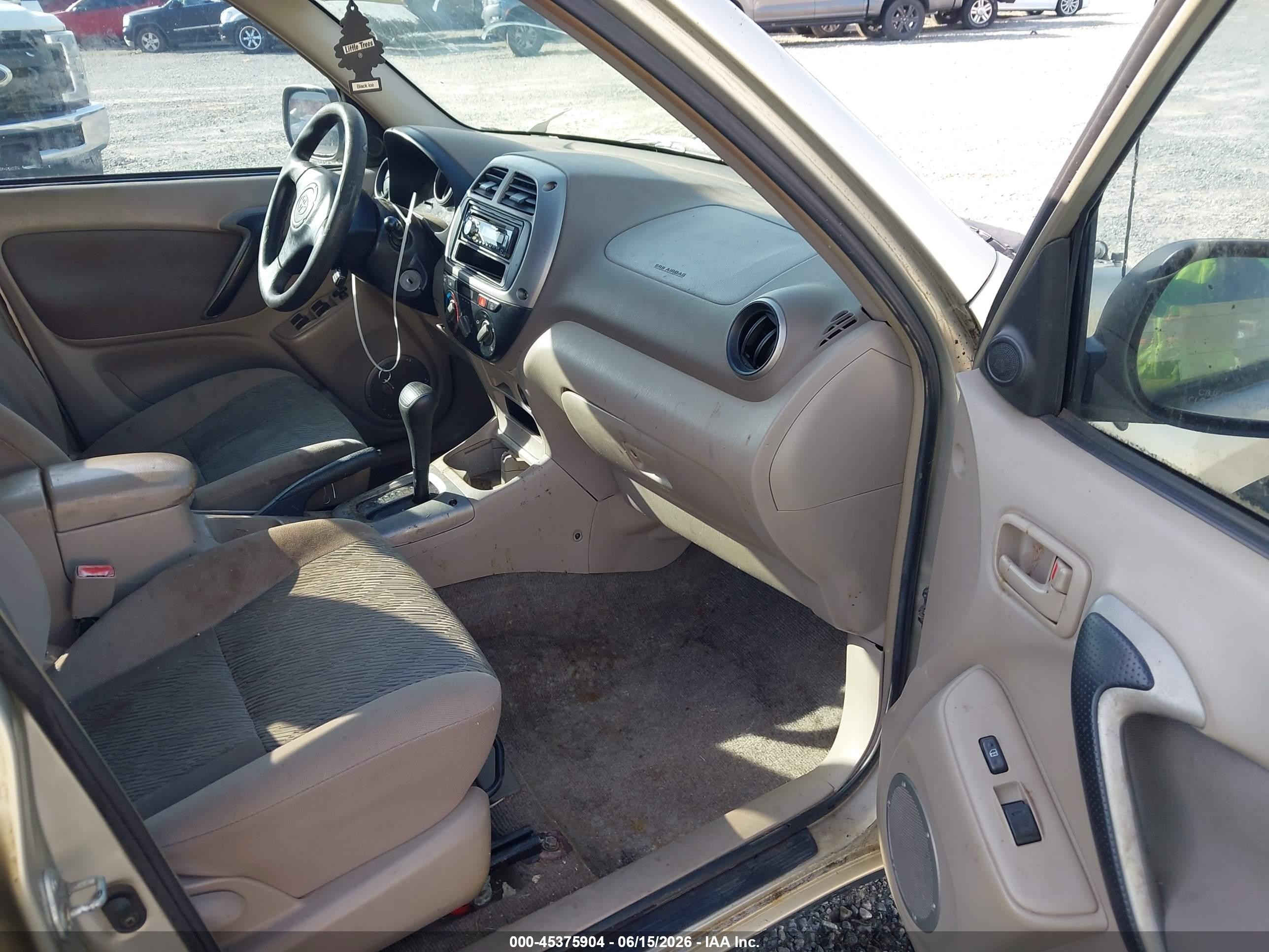 2002 Toyota Rav4   Gold vin: JTEGH20V920042664