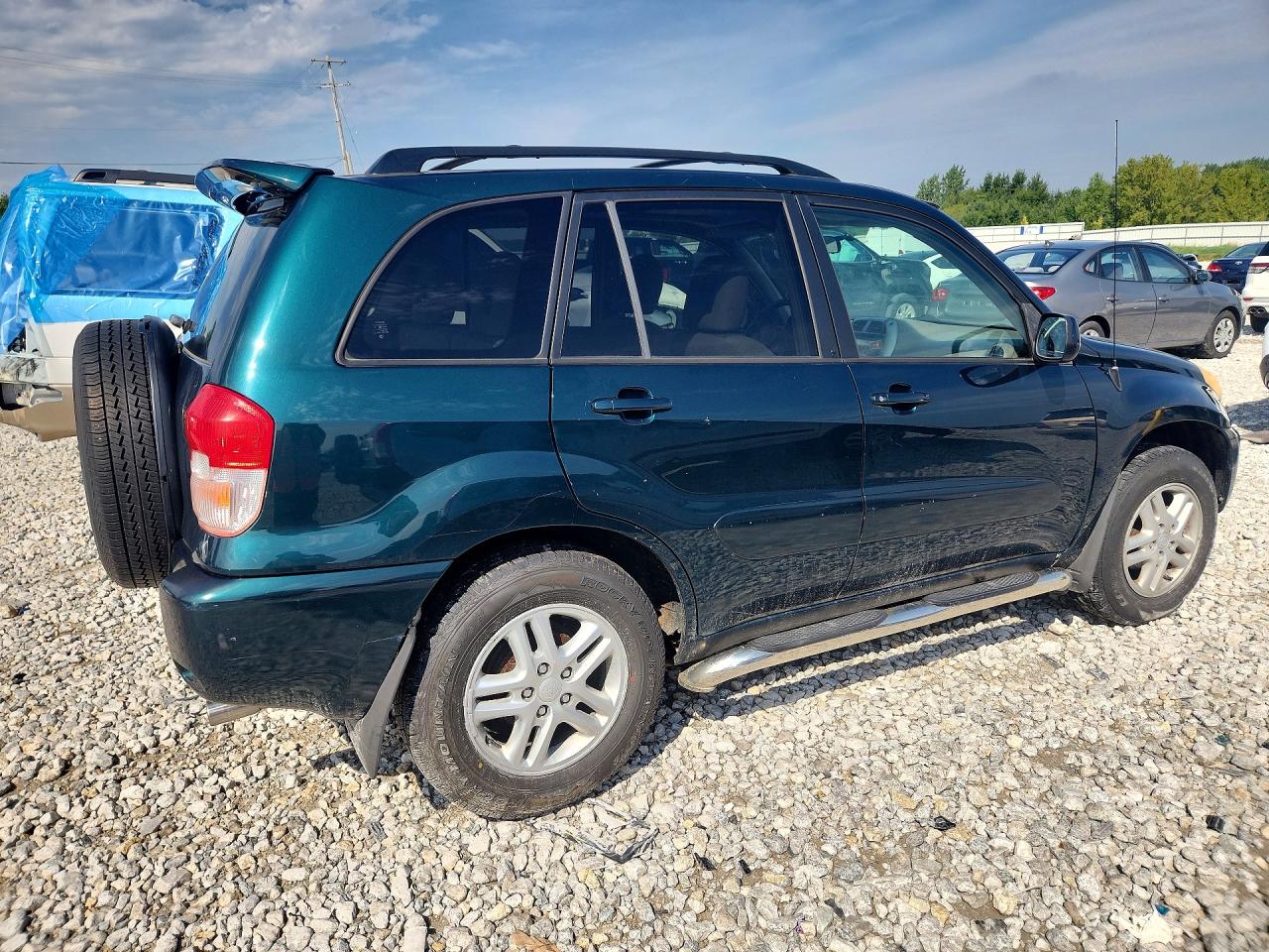 2002 Toyota Rav4 Base Зеленый vin: JTEGH20V920051168