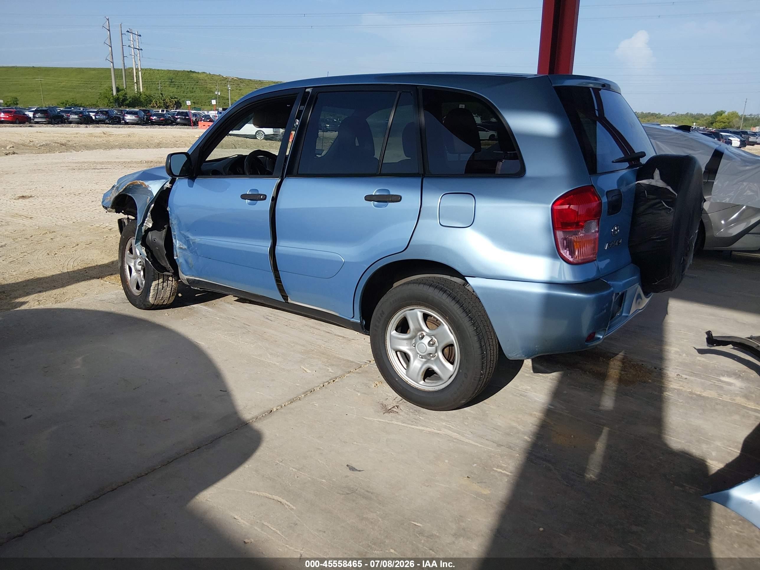 2003 Toyota Rav4   Light Blue vin: JTEGH20V930084950
