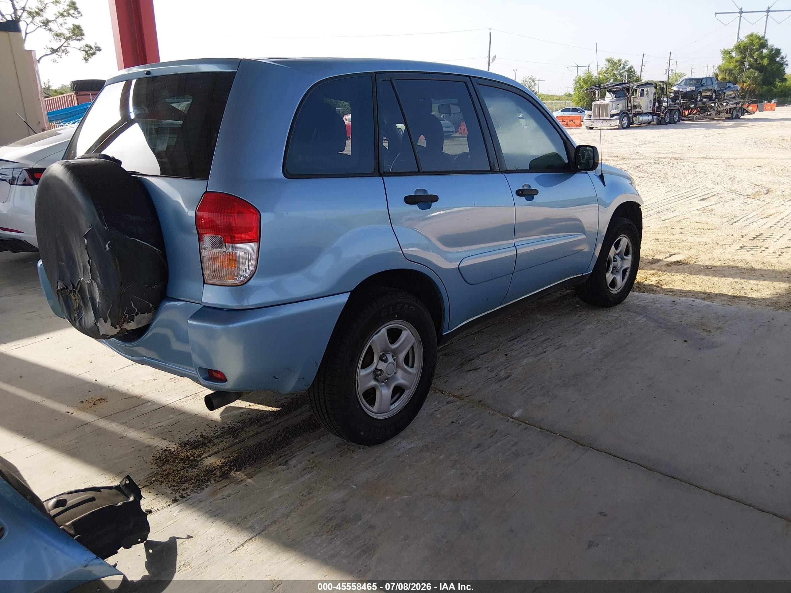 2003 Toyota Rav4   Light Blue vin: JTEGH20V930084950
