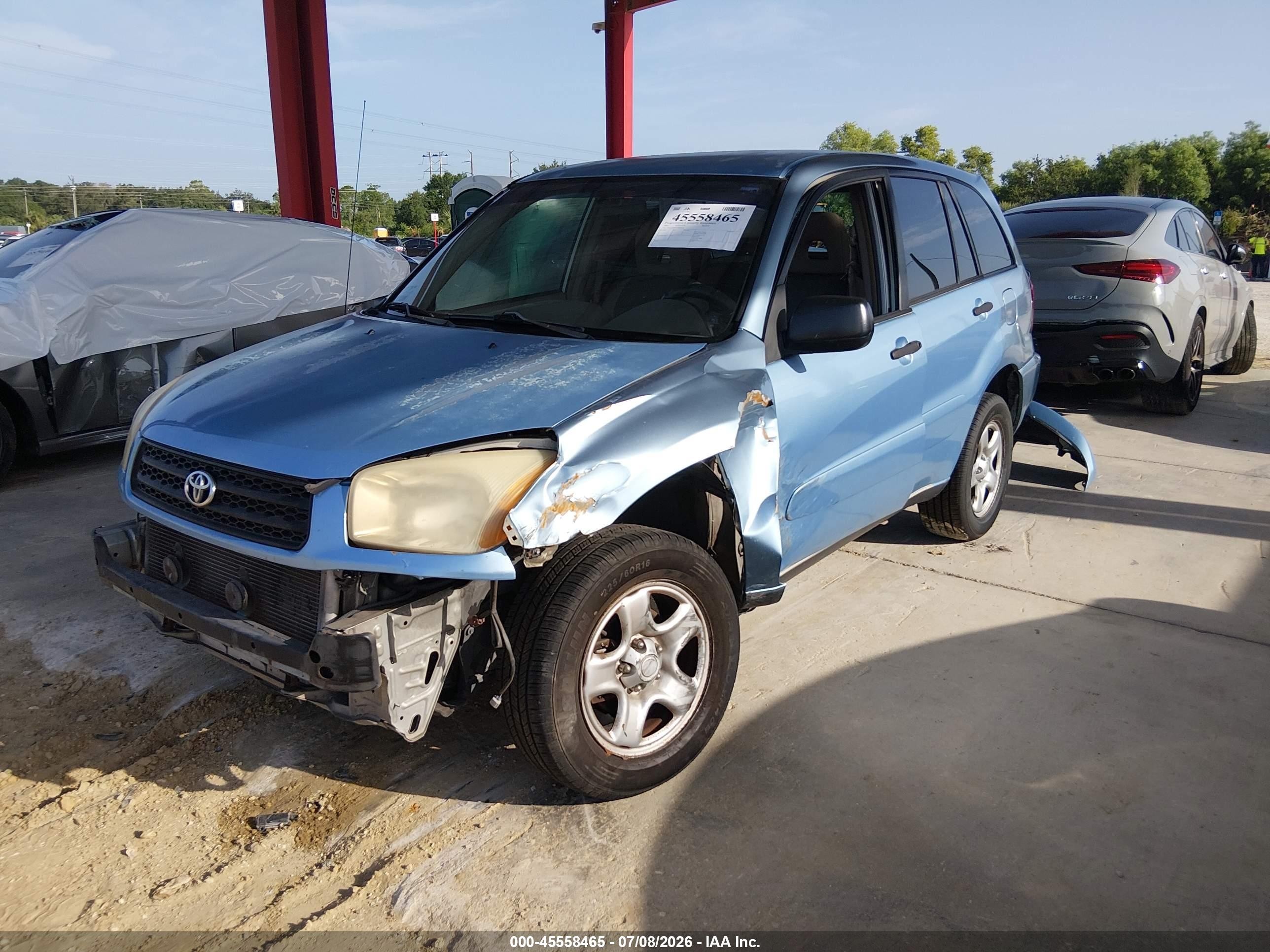 2003 Toyota Rav4   Light Blue vin: JTEGH20V930084950