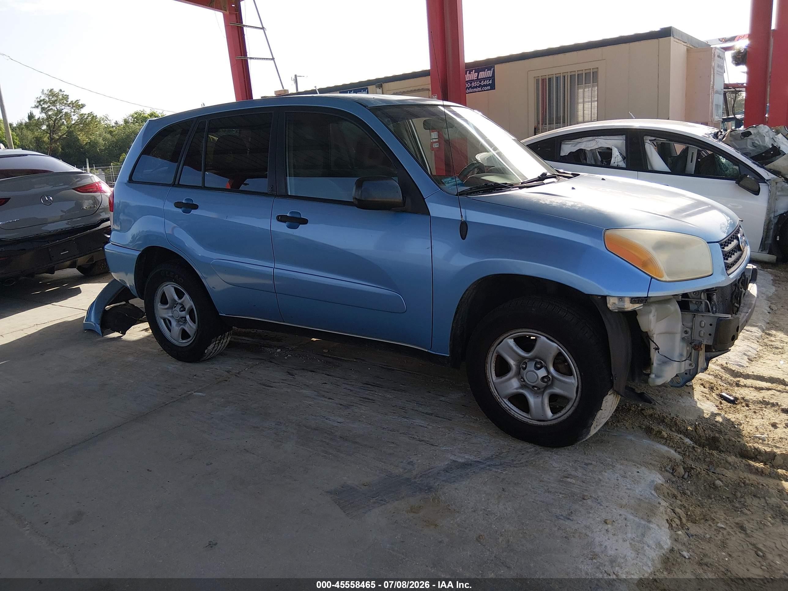 2003 Toyota Rav4   Light Blue vin: JTEGH20V930084950
