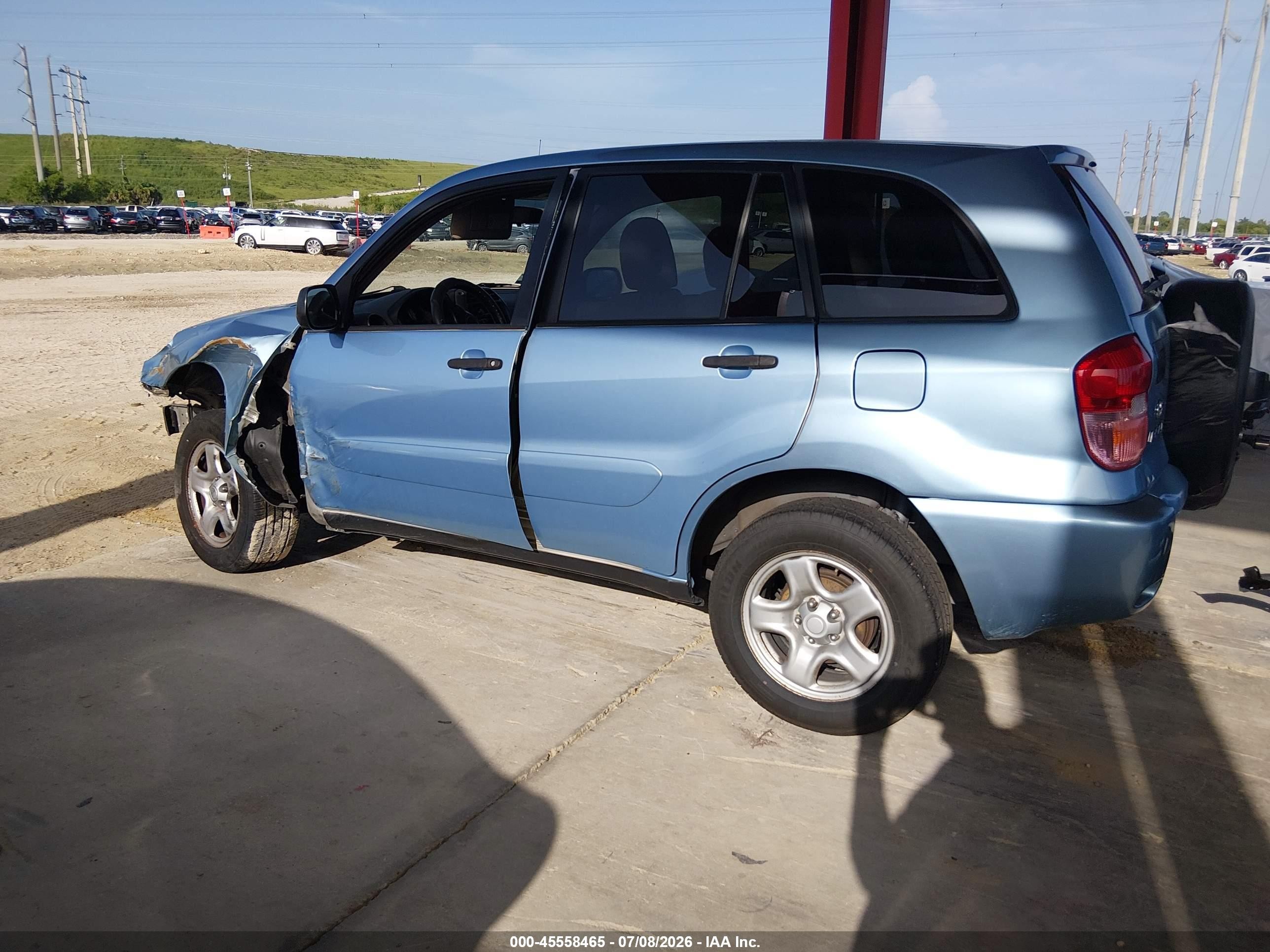 2003 Toyota Rav4   Light Blue vin: JTEGH20V930084950