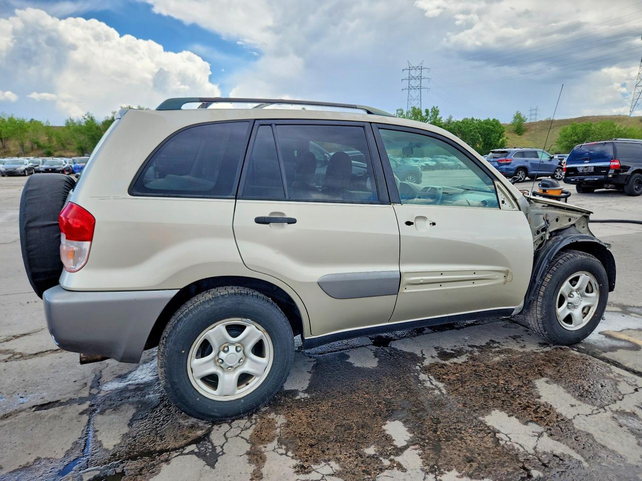 2003 Toyota Rav4 Base Gold vin: JTEGH20V930092269