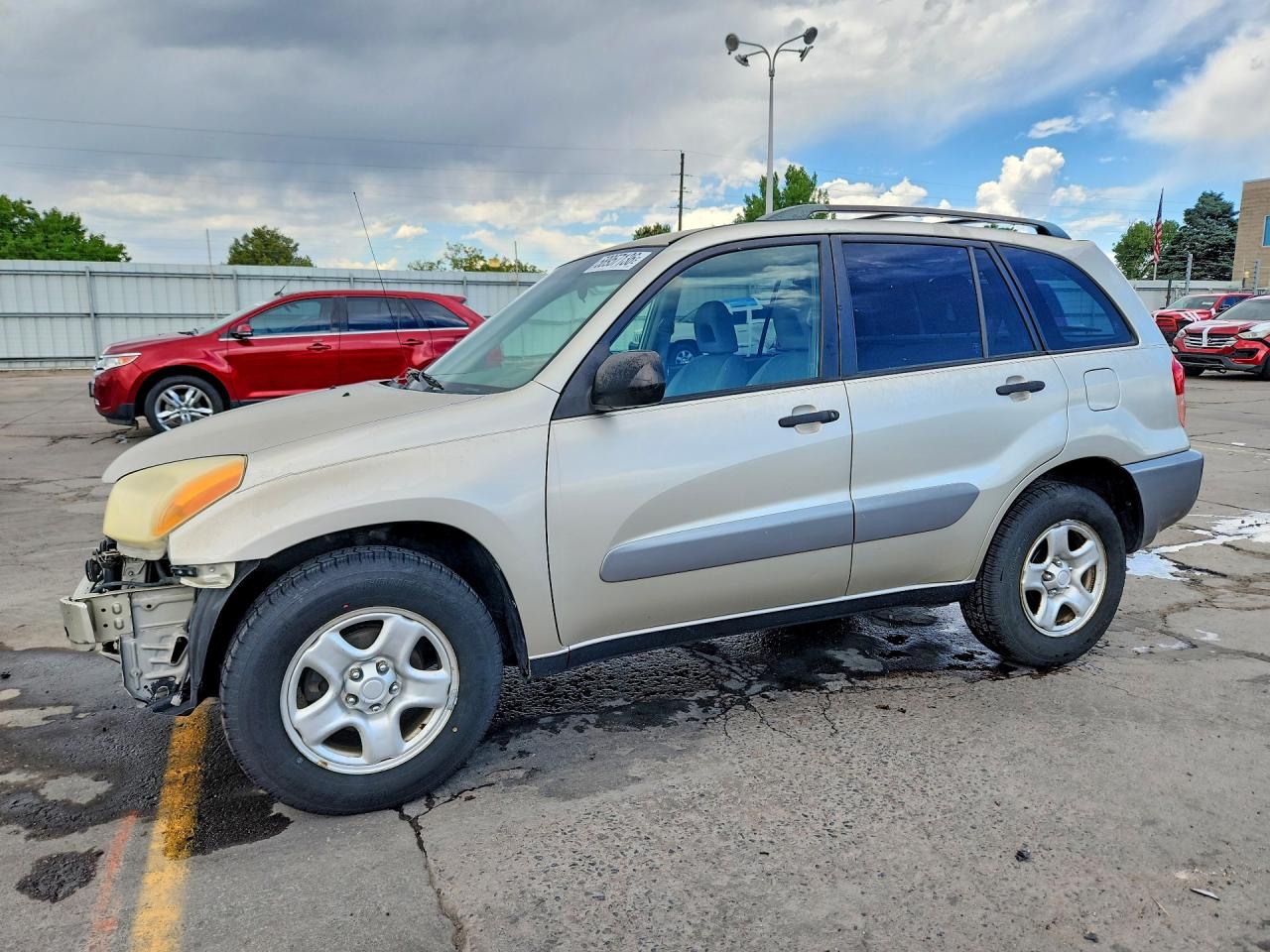 2003 Toyota Rav4 Base Gold vin: JTEGH20V930092269