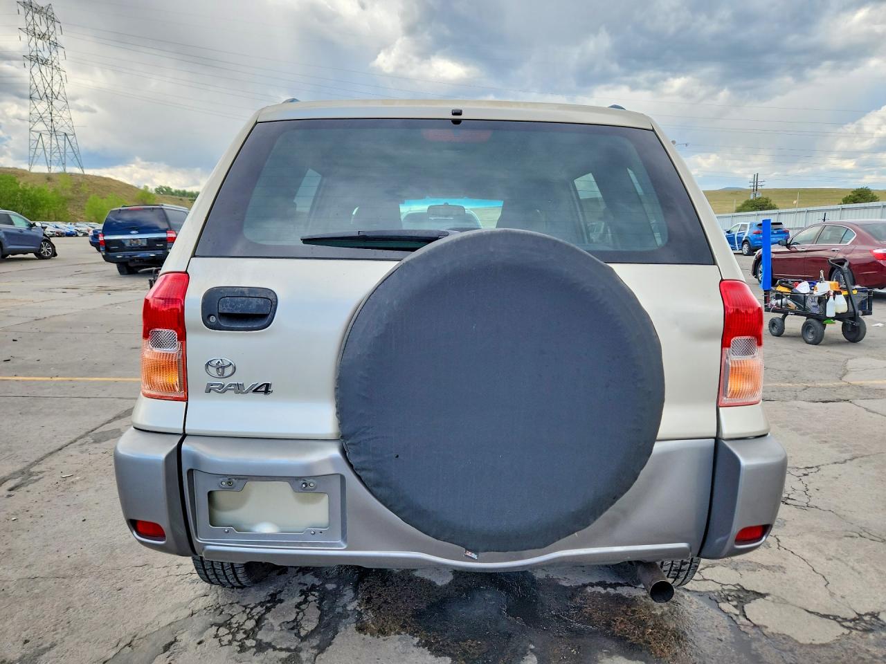 2003 Toyota Rav4 Base Gold vin: JTEGH20V930092269