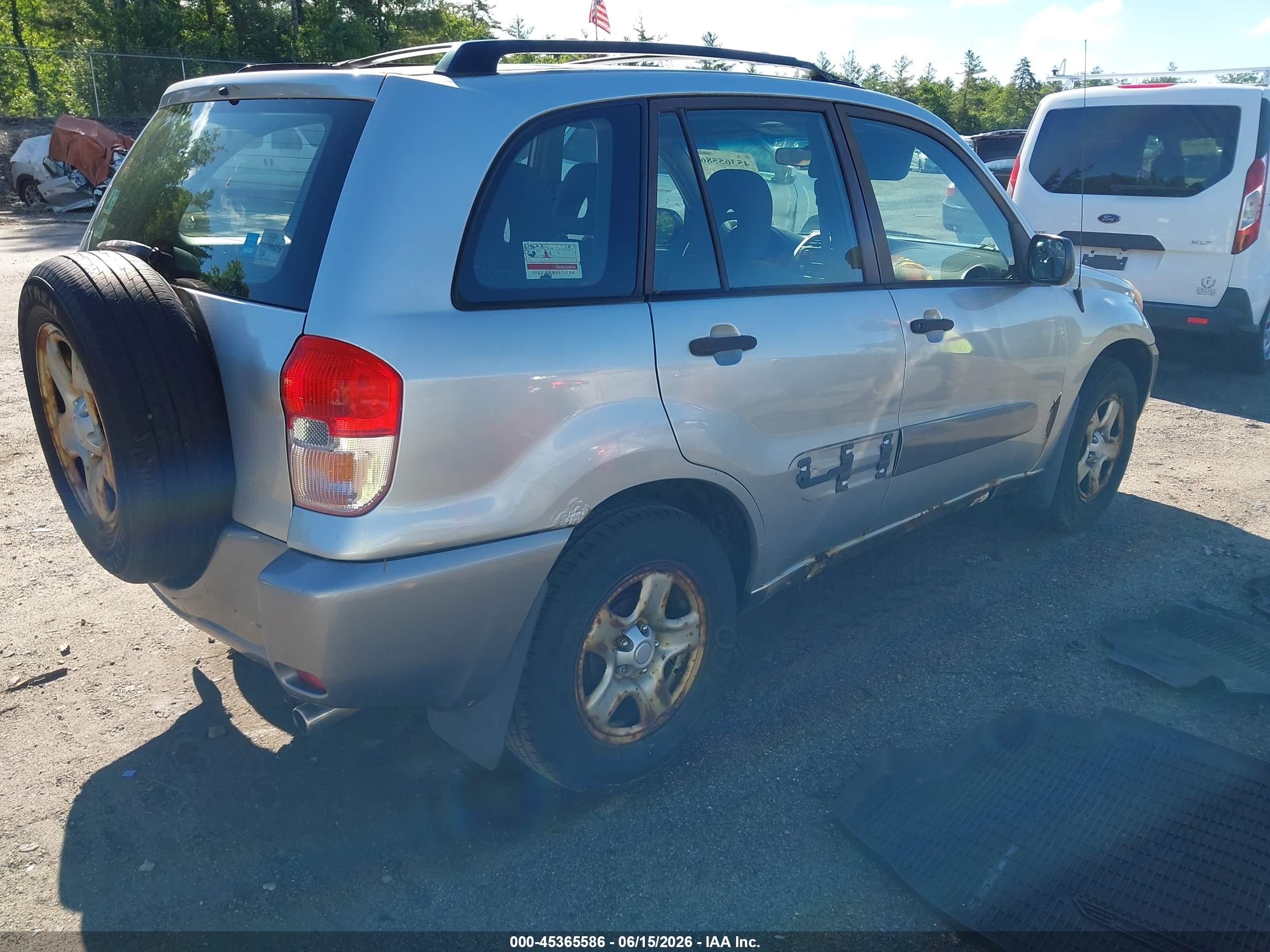 2003 Toyota Rav4   Silver vin: JTEGH20V930107191