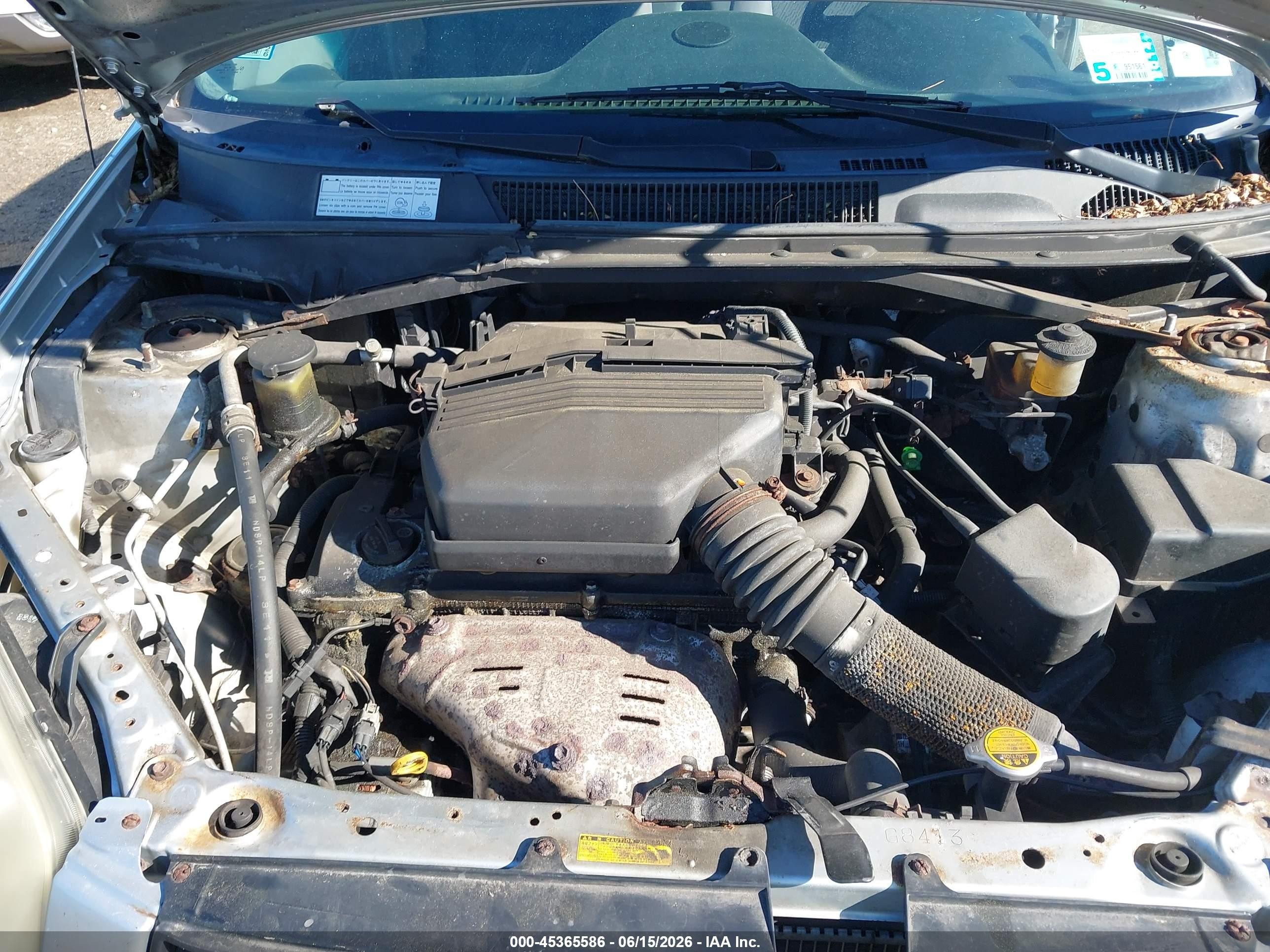 2003 Toyota Rav4   Silver vin: JTEGH20V930107191
