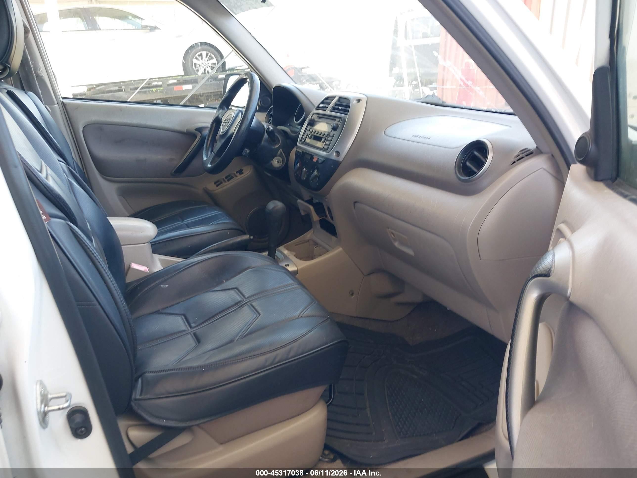 2001 Toyota Rav4   White vin: JTEGH20VX10018601