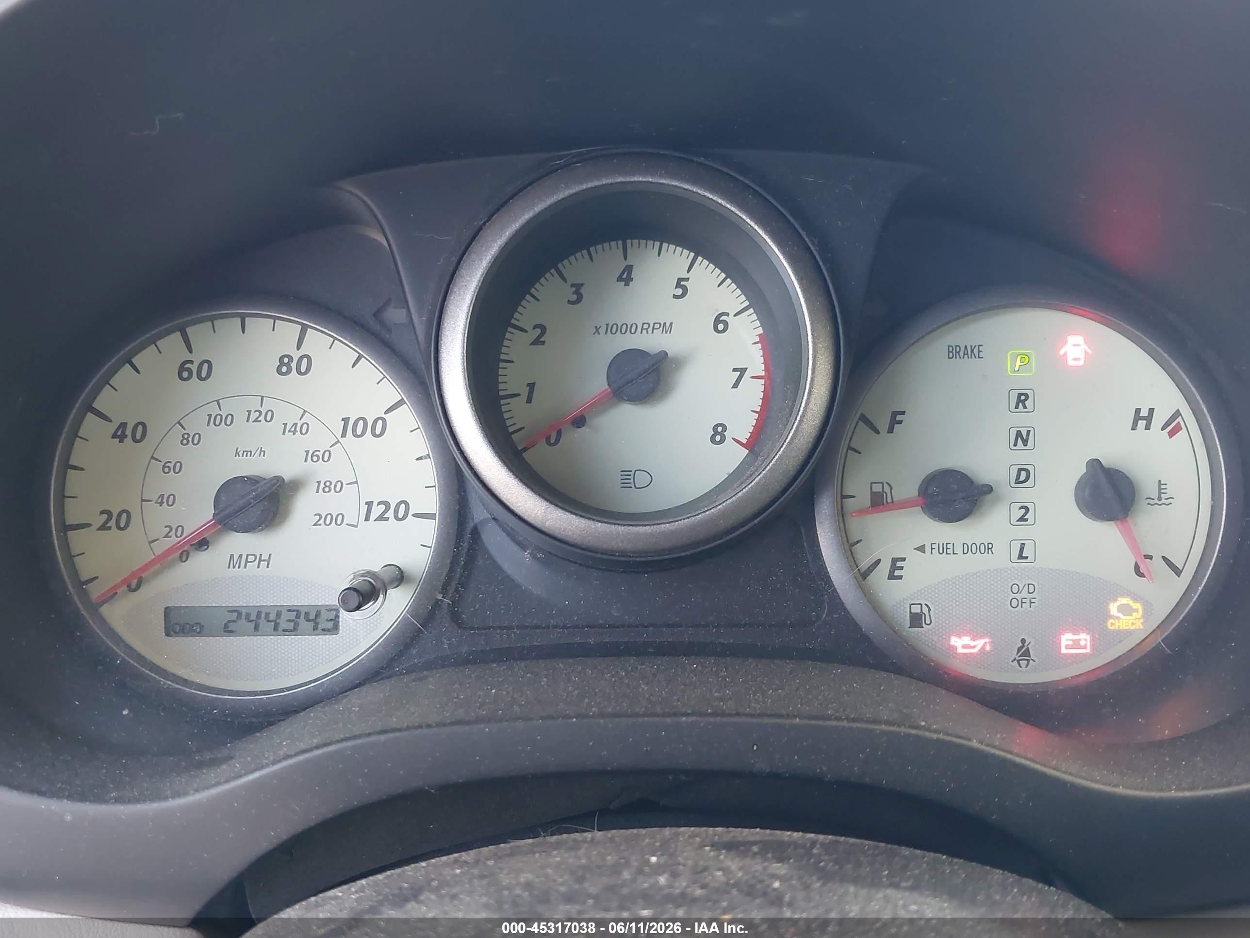 2001 Toyota Rav4   White vin: JTEGH20VX10018601
