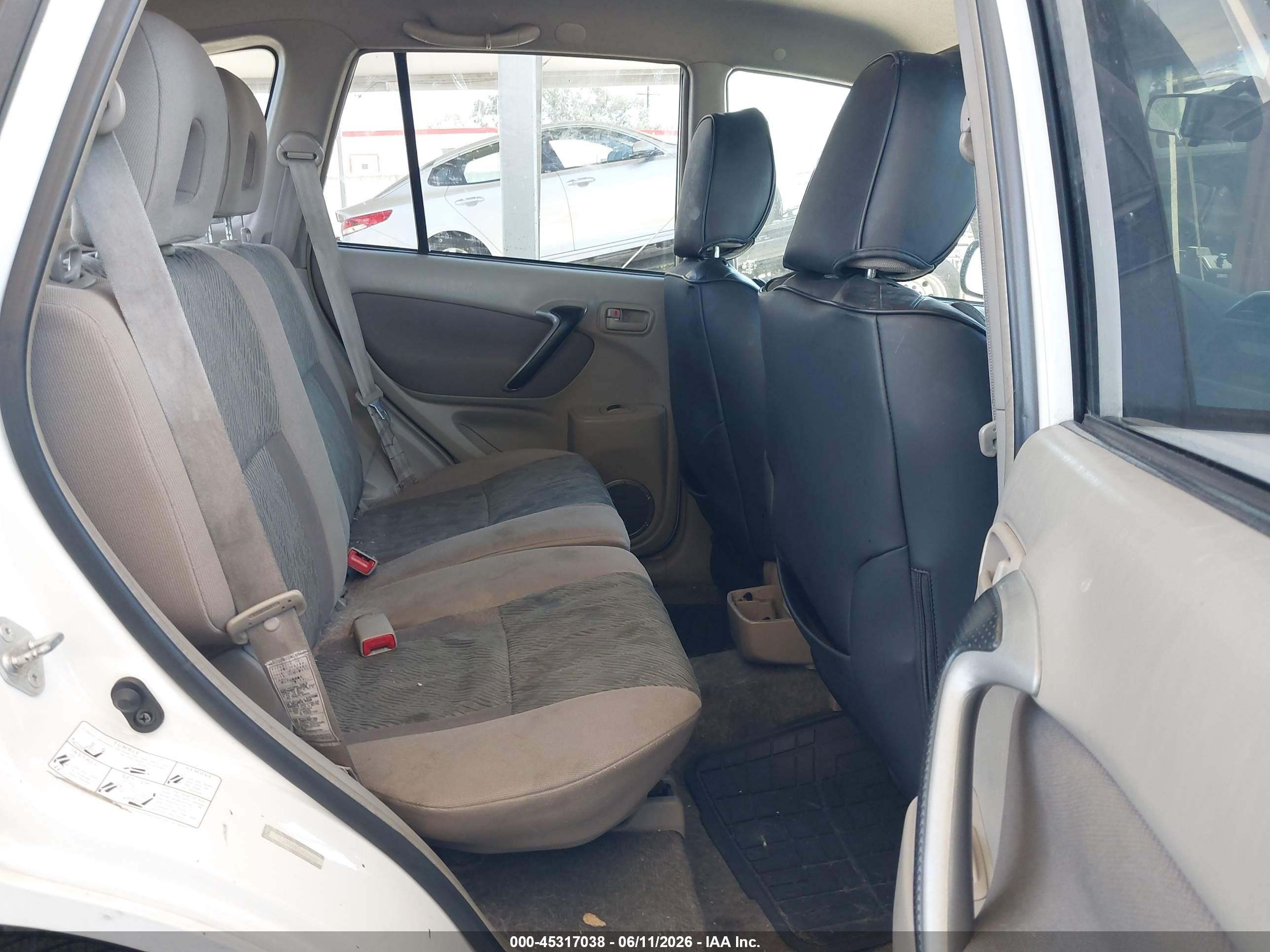 2001 Toyota Rav4   White vin: JTEGH20VX10018601