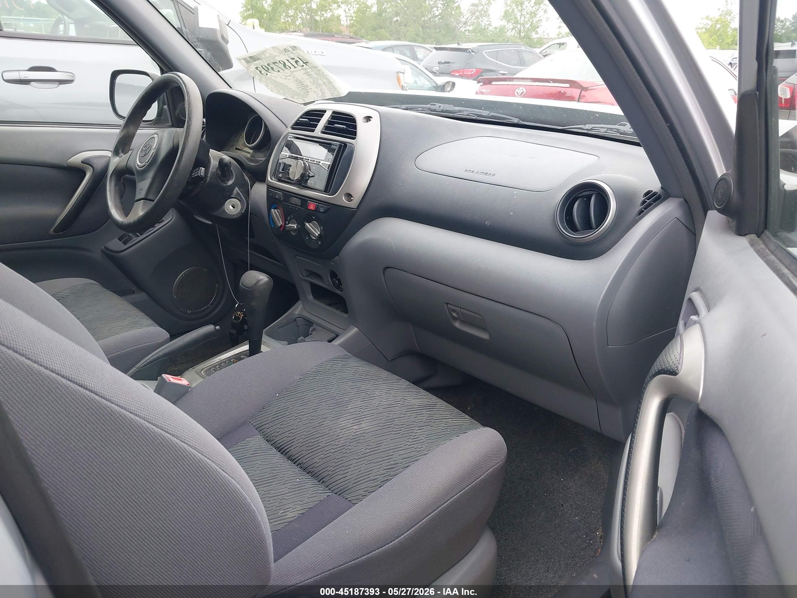2001 Toyota Rav4   Silver vin: JTEGH20VX10036709