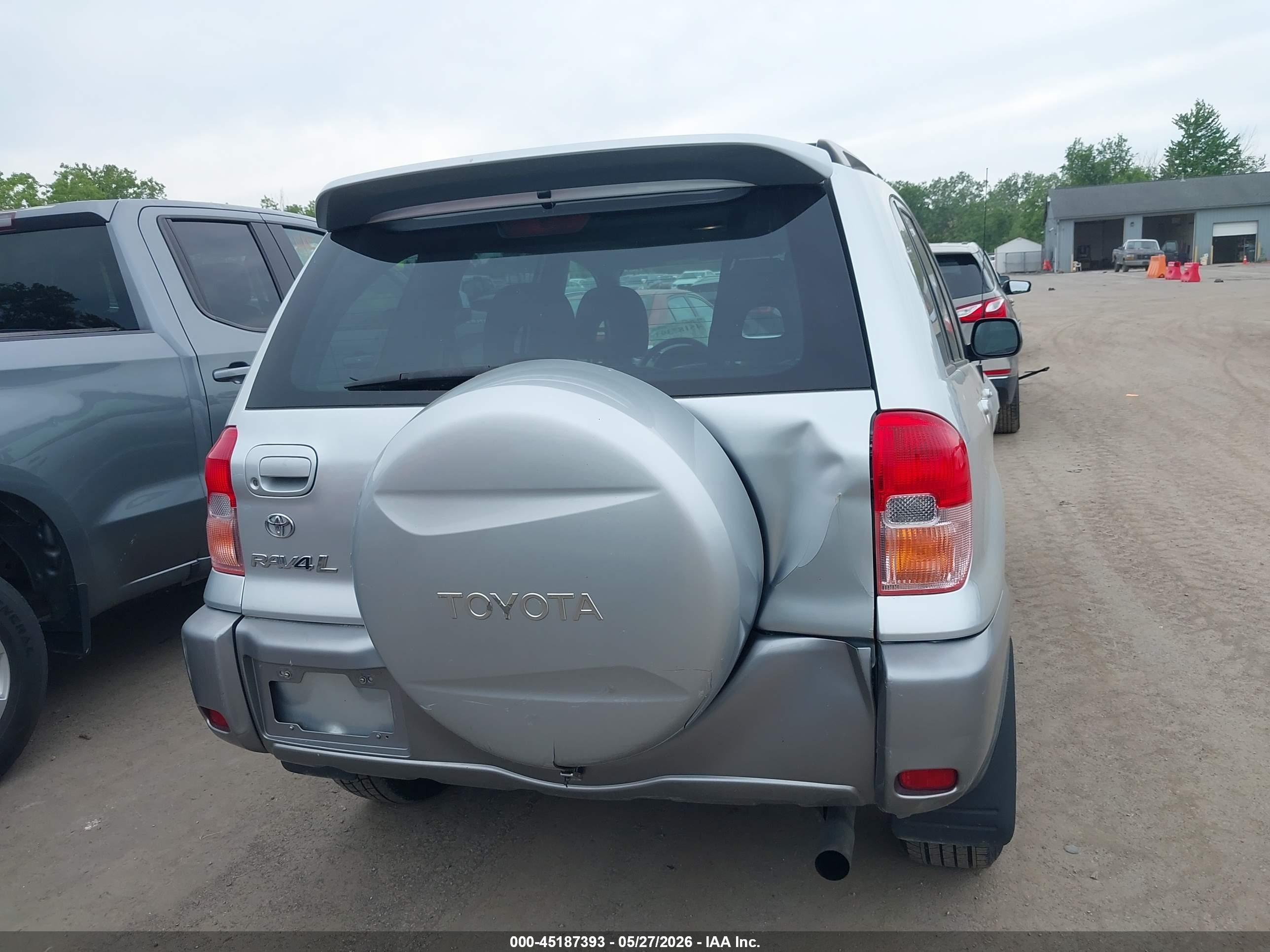 2001 Toyota Rav4   Silver vin: JTEGH20VX10036709