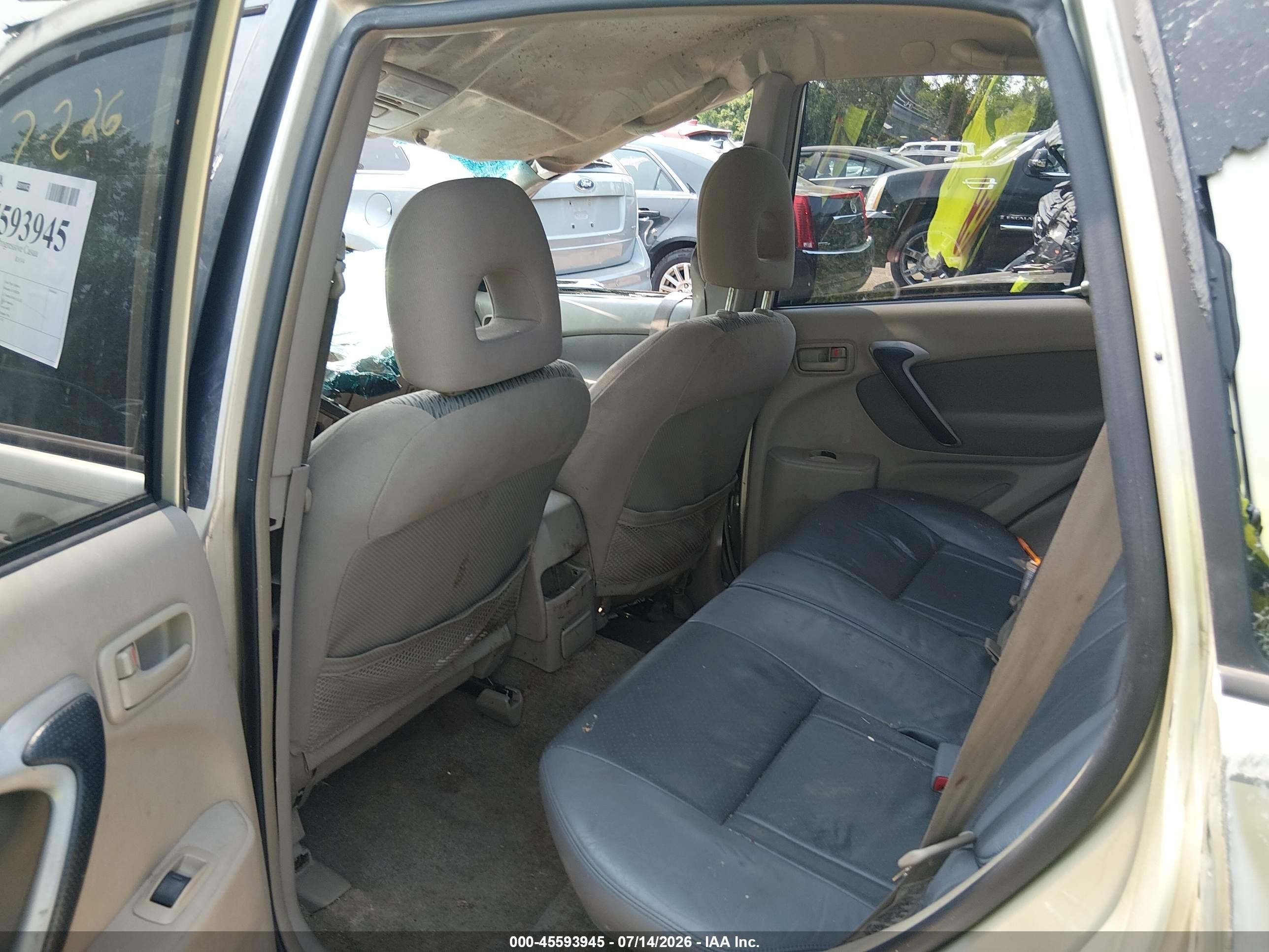 2002 Toyota Rav4   Gray vin: JTEGH20VX20065810