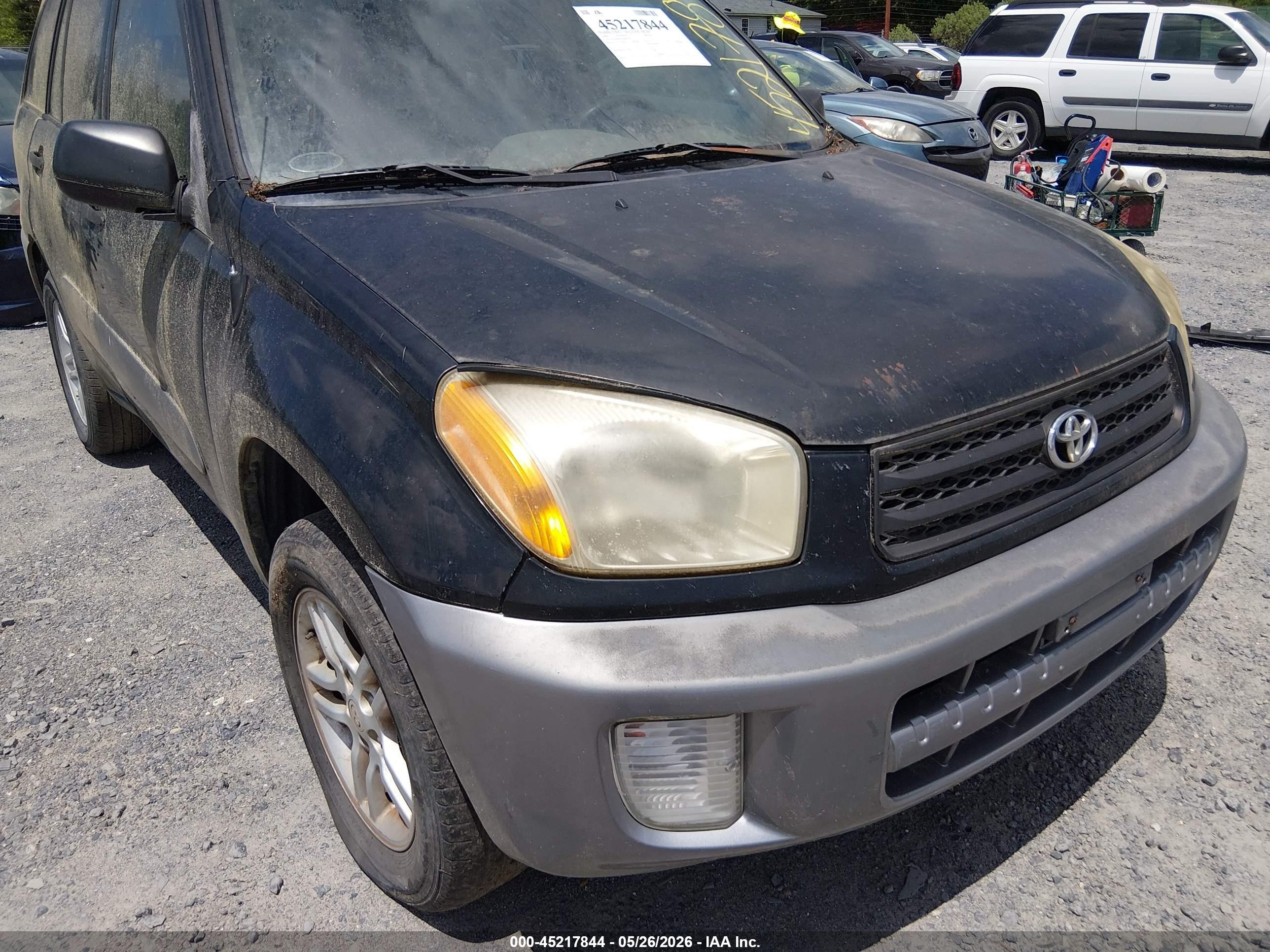 2002 Toyota Rav4   Black vin: JTEGH20VX20067718
