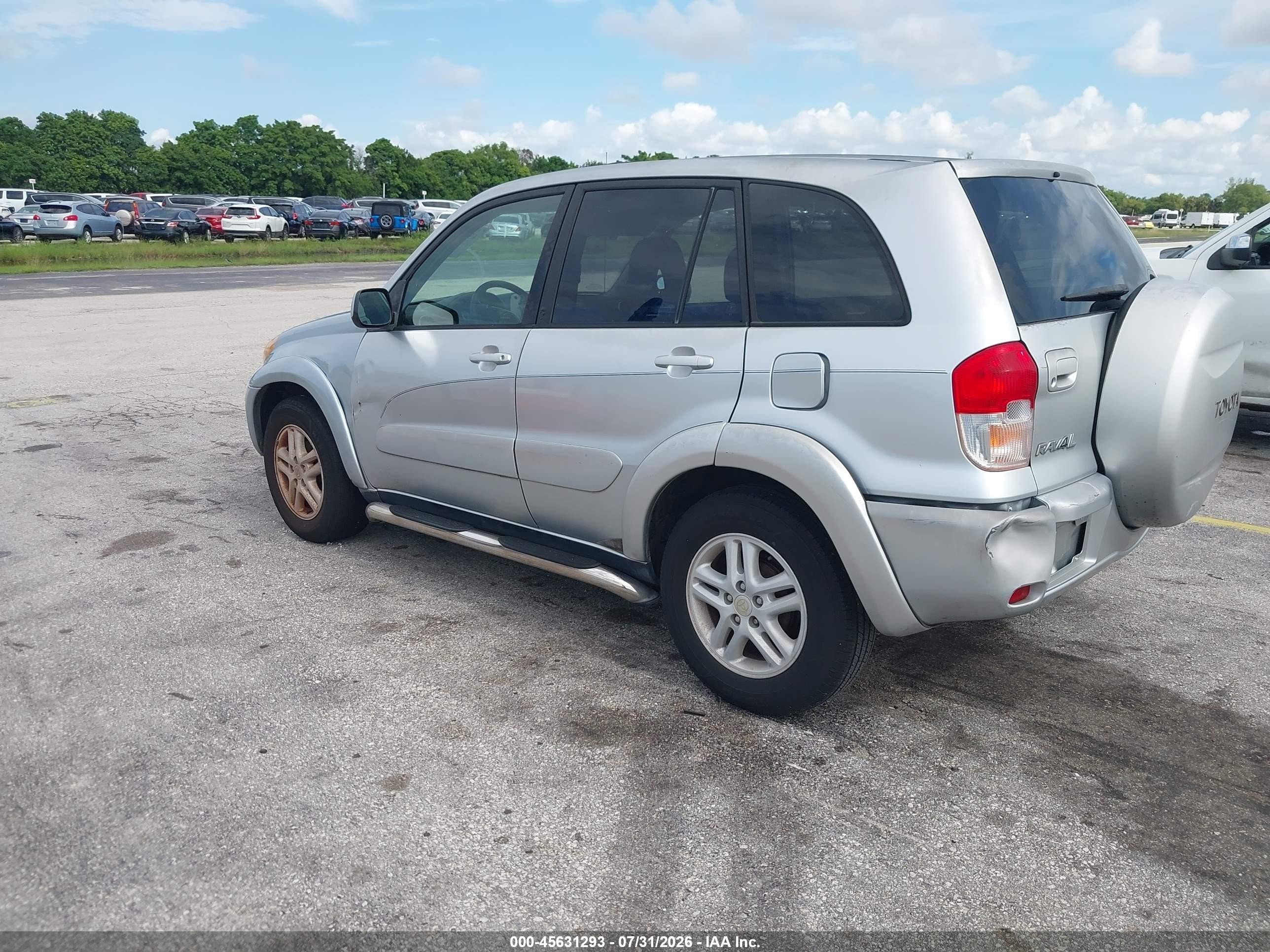 2002 Toyota Rav4   Silver vin: JTEGH20VX26006253