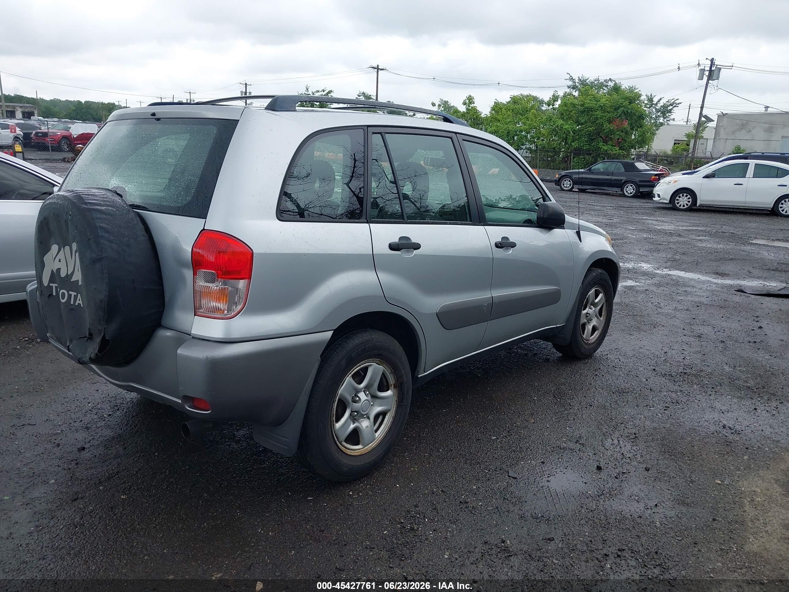 2003 Toyota Rav4   Silver vin: JTEGH20VX30087906