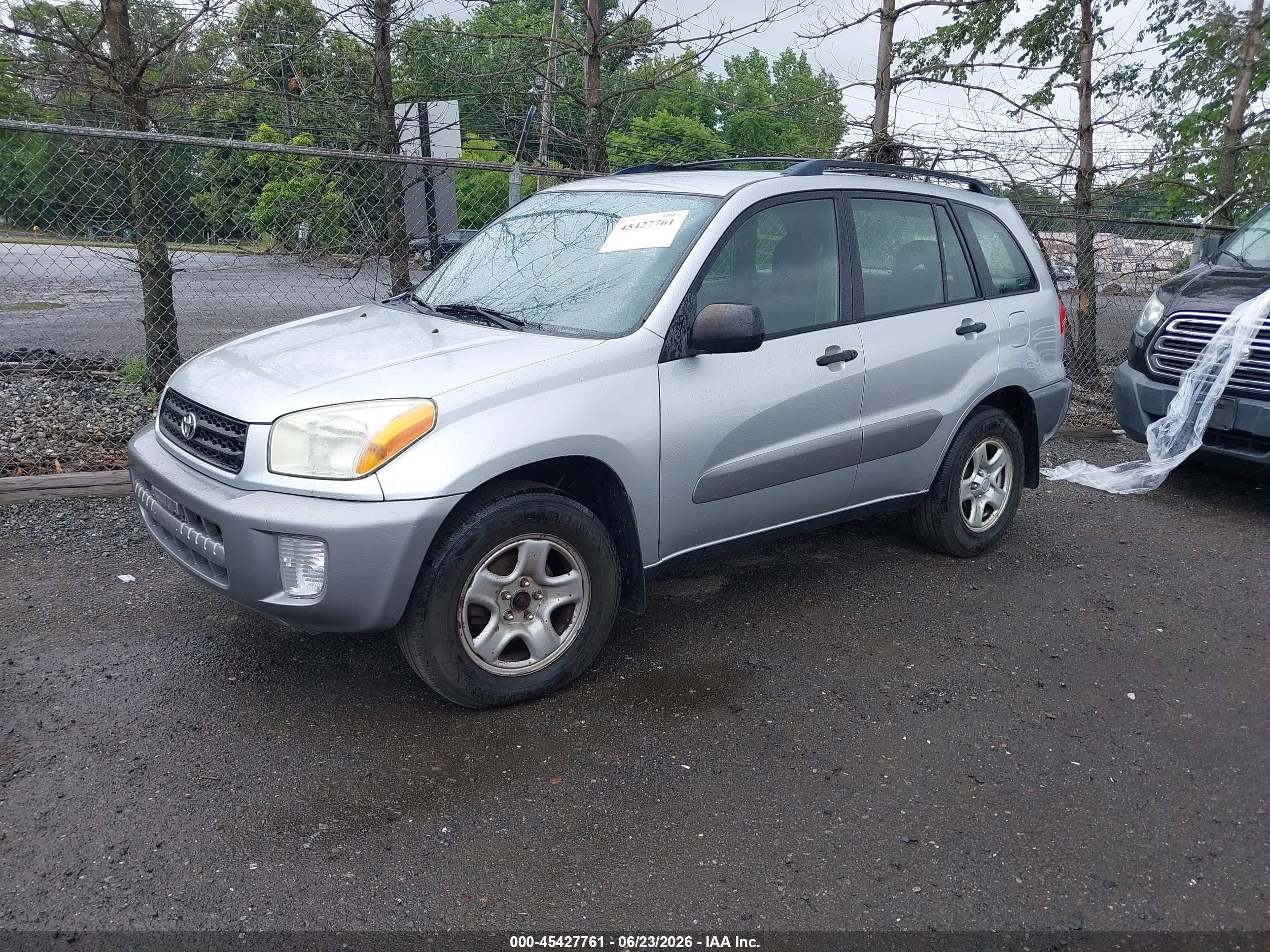 2003 Toyota Rav4   Silver vin: JTEGH20VX30087906