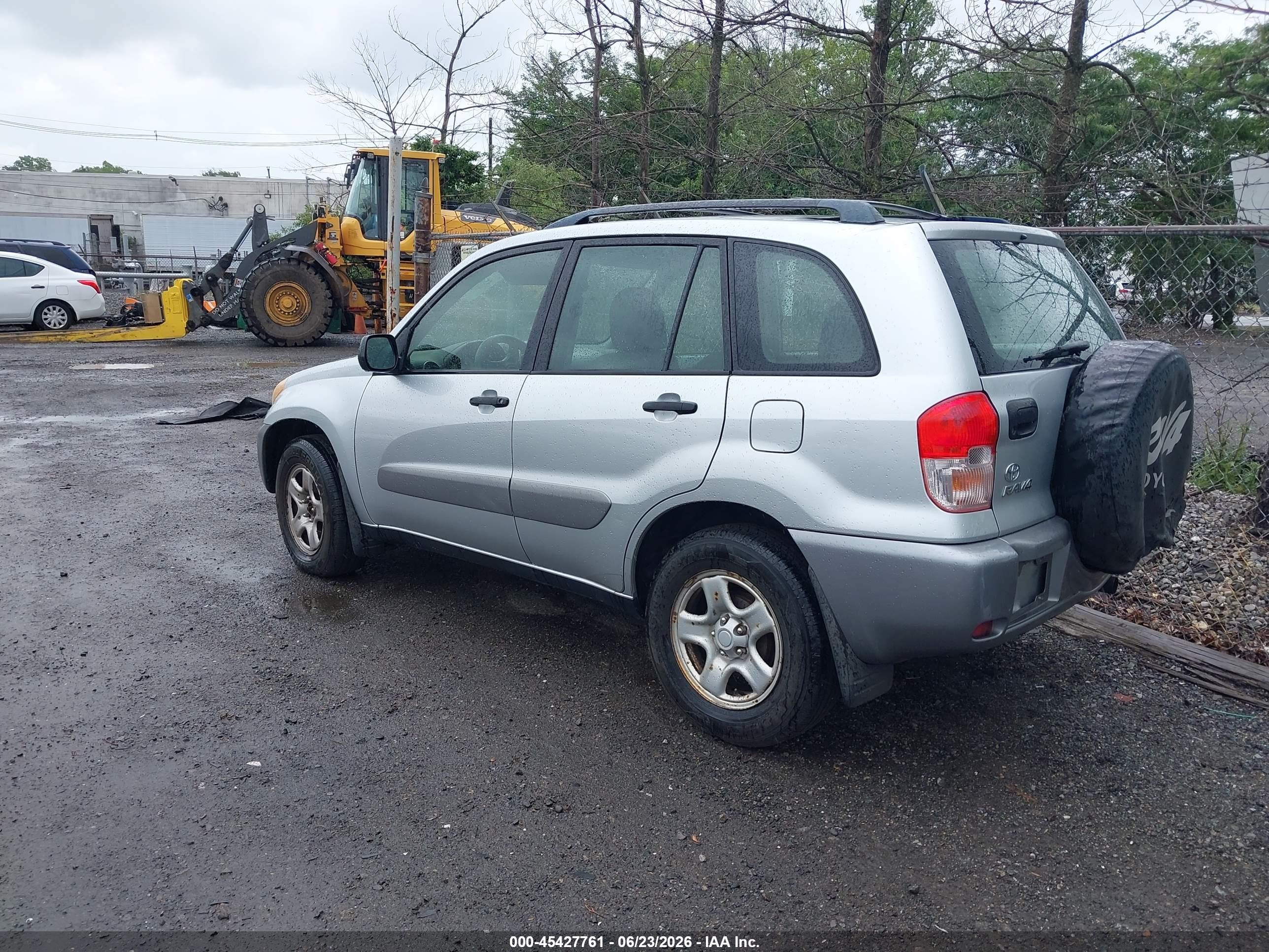 2003 Toyota Rav4   Silver vin: JTEGH20VX30087906