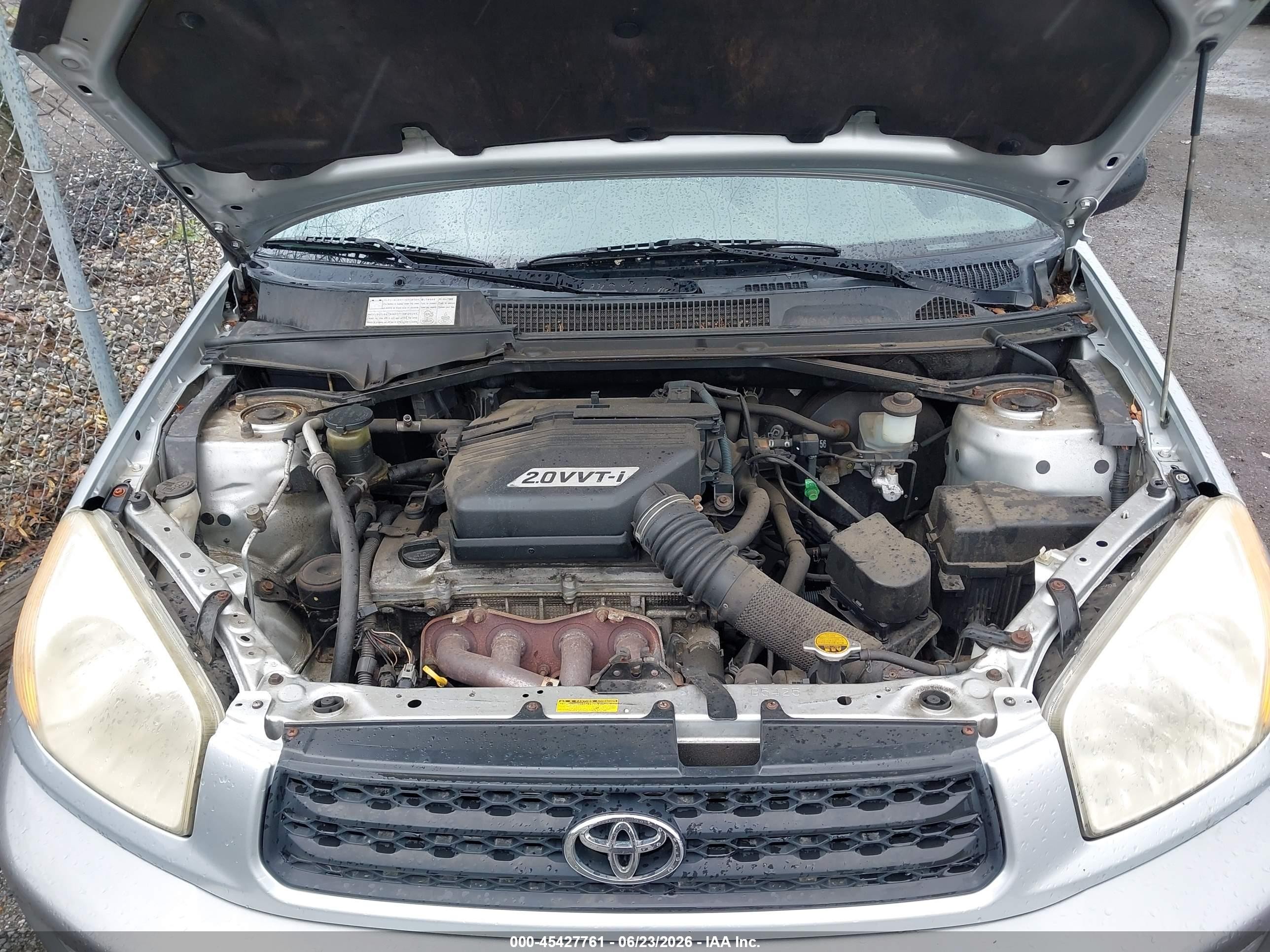 2003 Toyota Rav4   Silver vin: JTEGH20VX30087906