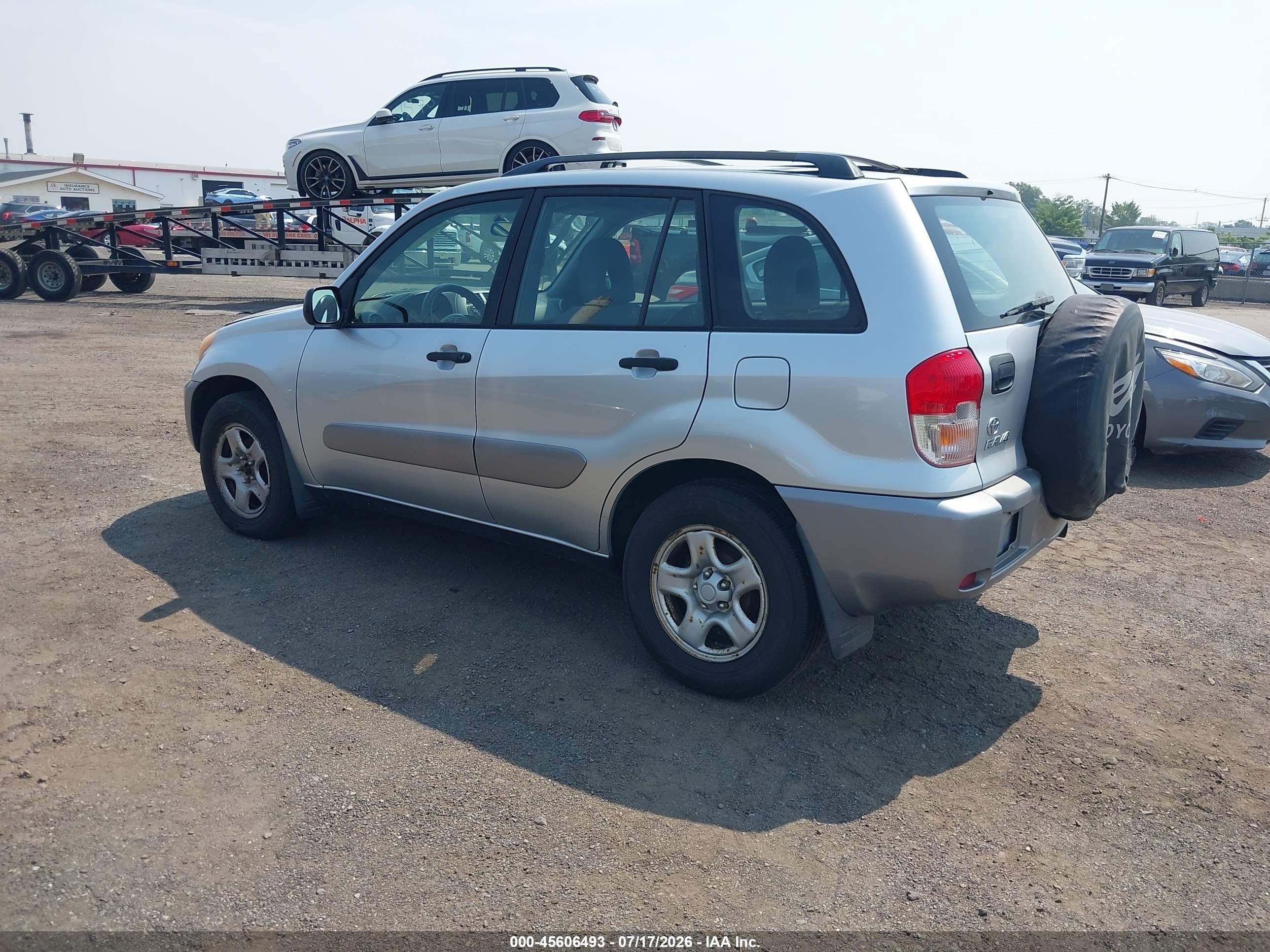 2003 Toyota Rav4   Silver vin: JTEGH20VX30087906