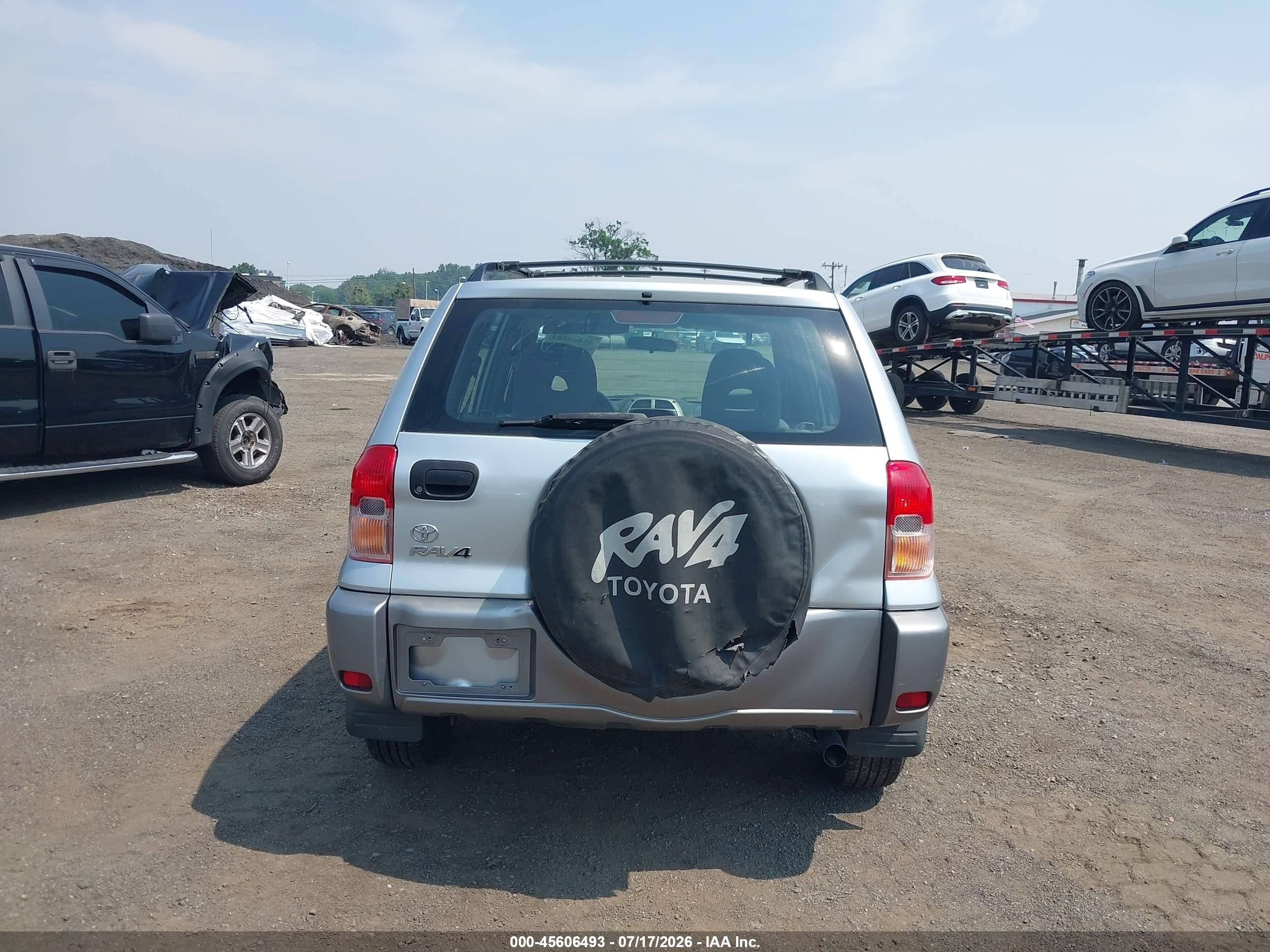 2003 Toyota Rav4   Silver vin: JTEGH20VX30087906