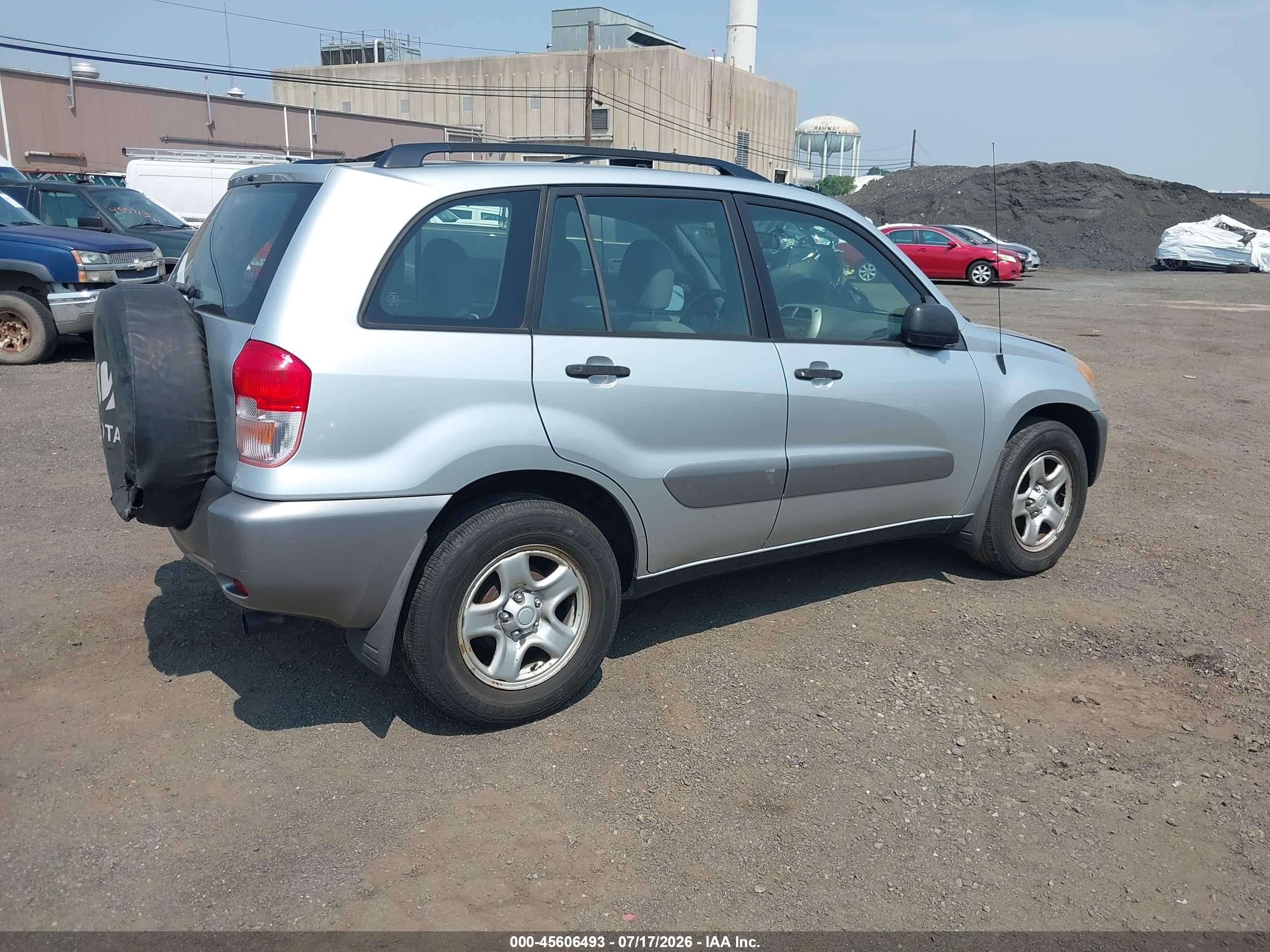 2003 Toyota Rav4   Silver vin: JTEGH20VX30087906