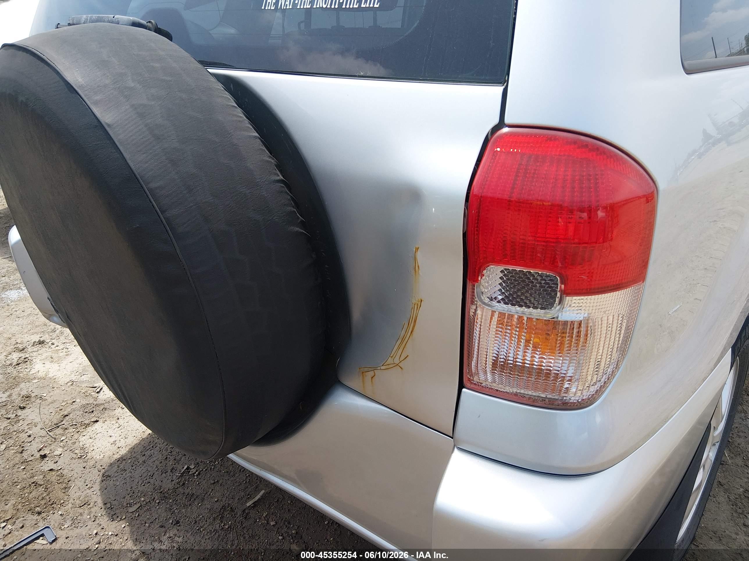 2003 Toyota Rav4   Silver vin: JTEGH20VX30089574