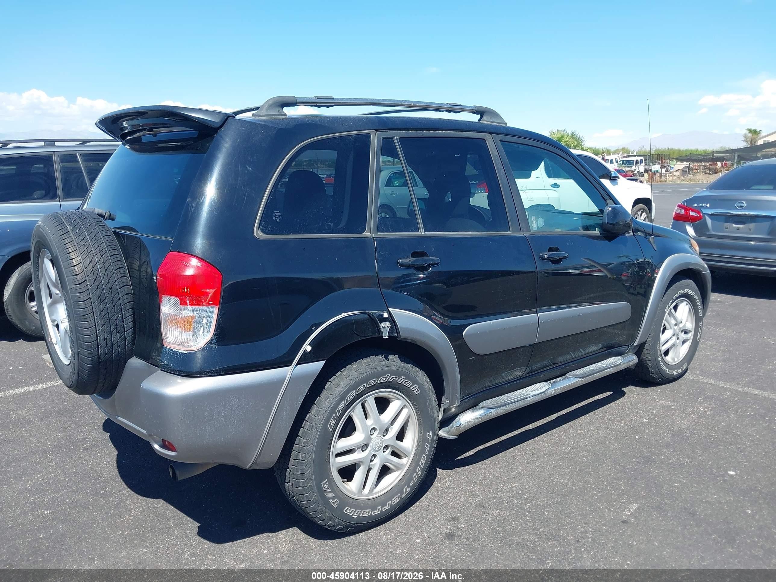 2003 Toyota Rav4   Black vin: JTEGH20VX30100721