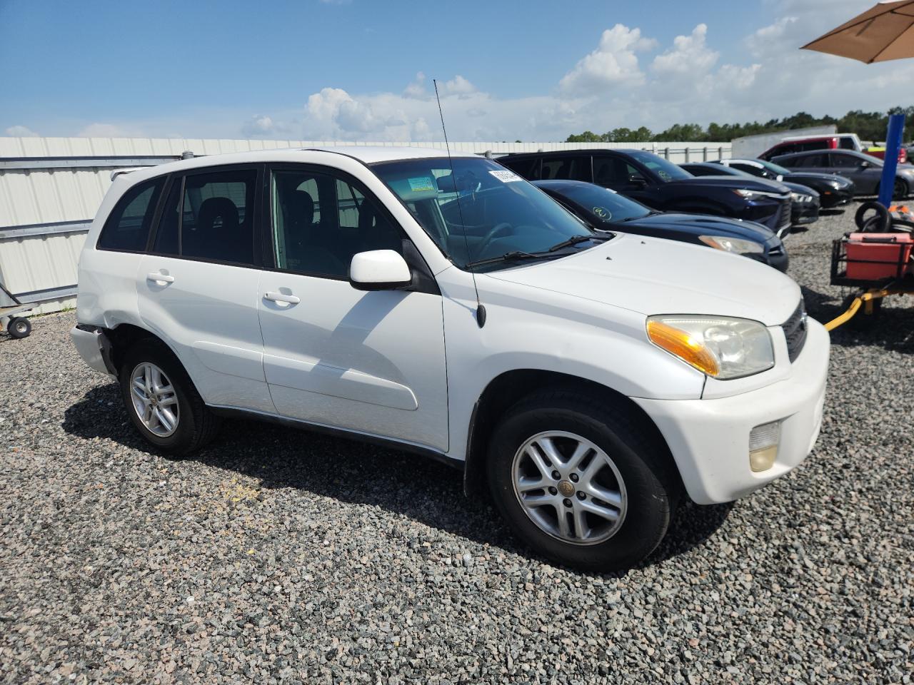 2003 Toyota Rav4 Base Белый vin: JTEGH20VX30103795