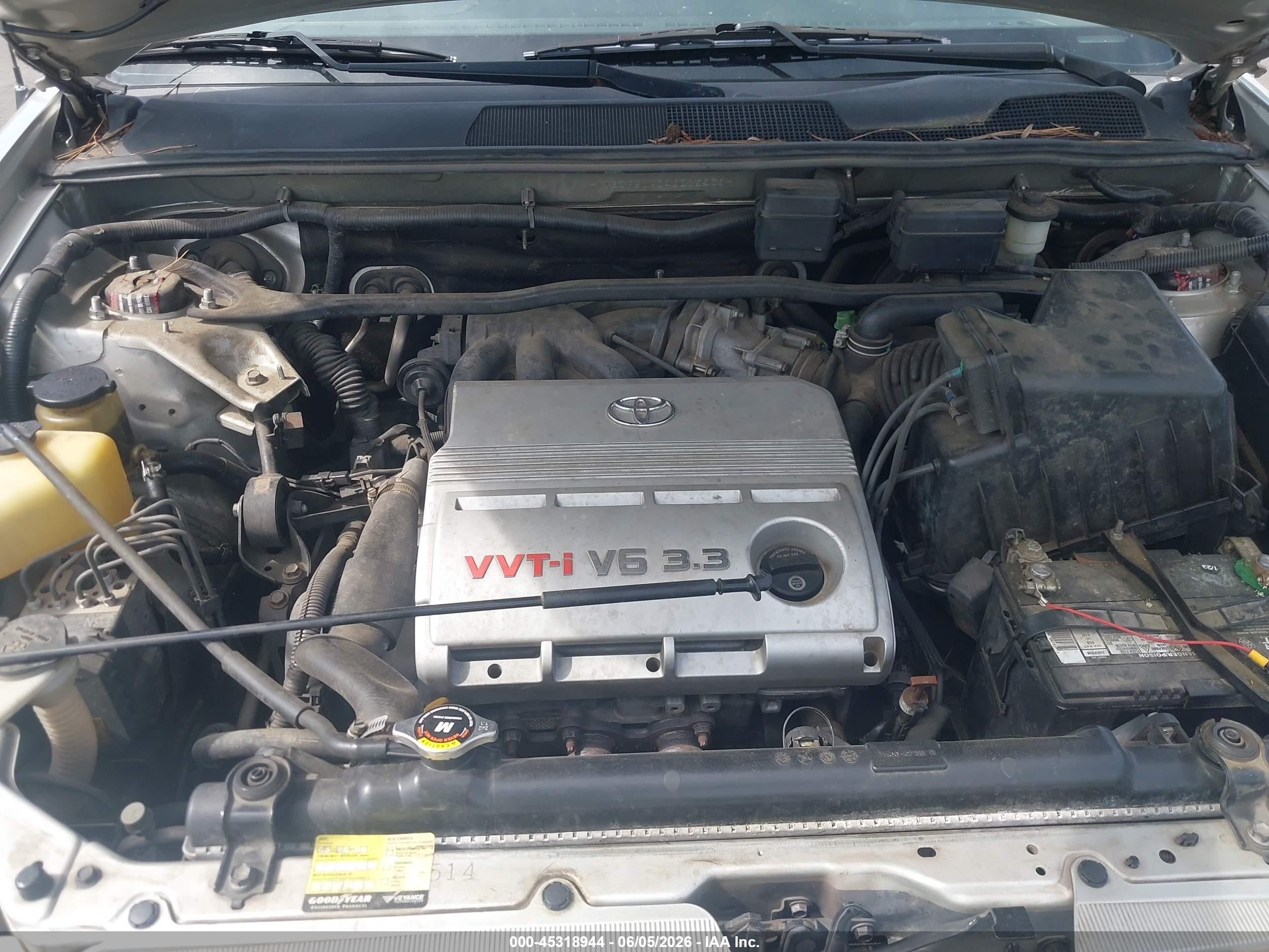 2004 Toyota Highlander V6 Серый vin: JTEGP21A040016536