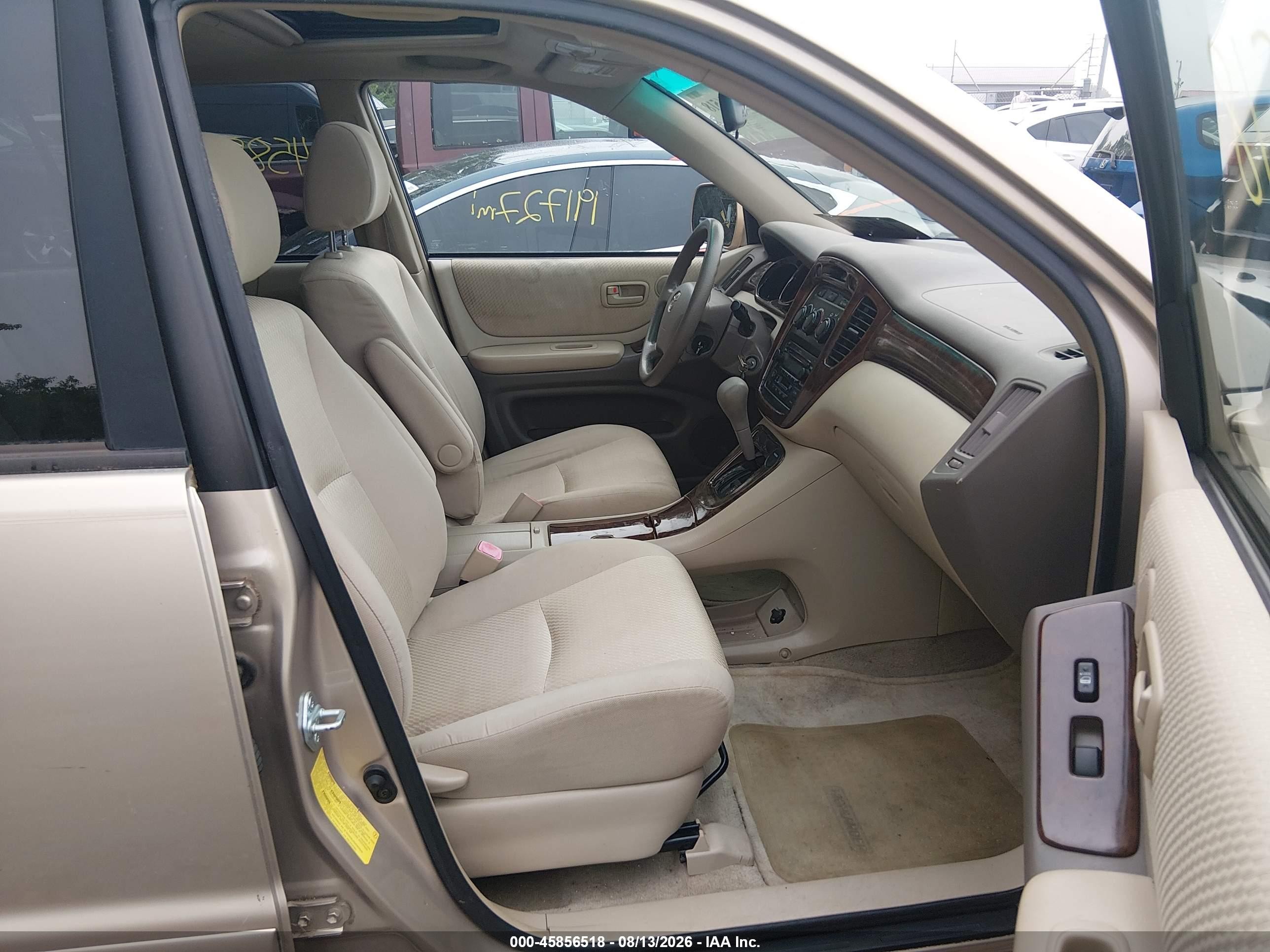2005 Toyota Highlander V6 Pewter vin: JTEGP21A050087141