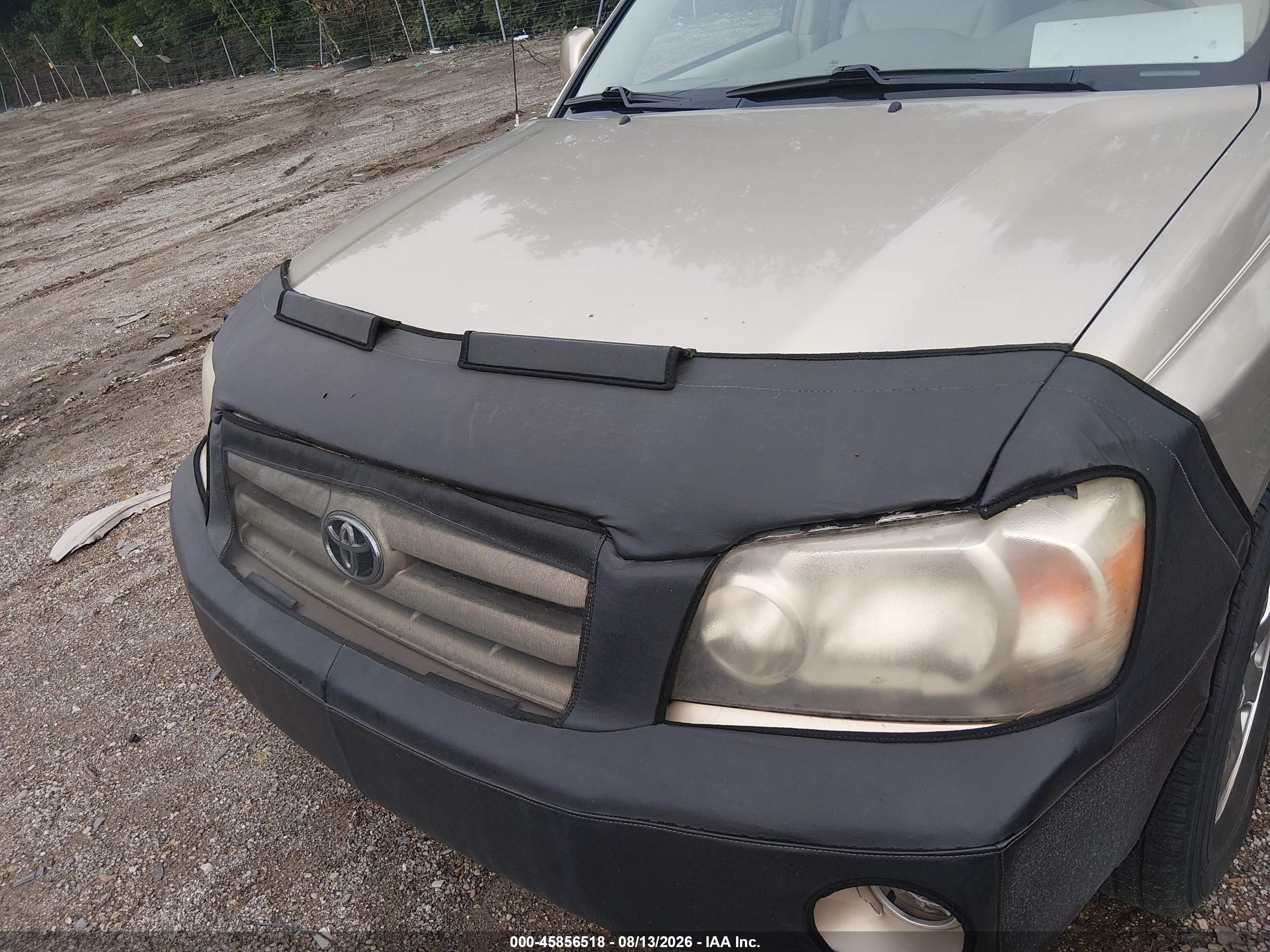 2005 Toyota Highlander V6 Pewter vin: JTEGP21A050087141