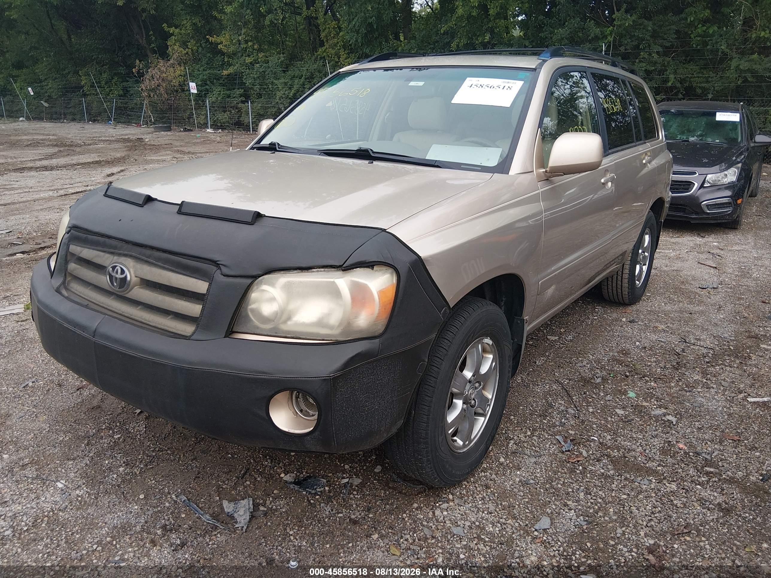 2005 Toyota Highlander V6 Pewter vin: JTEGP21A050087141