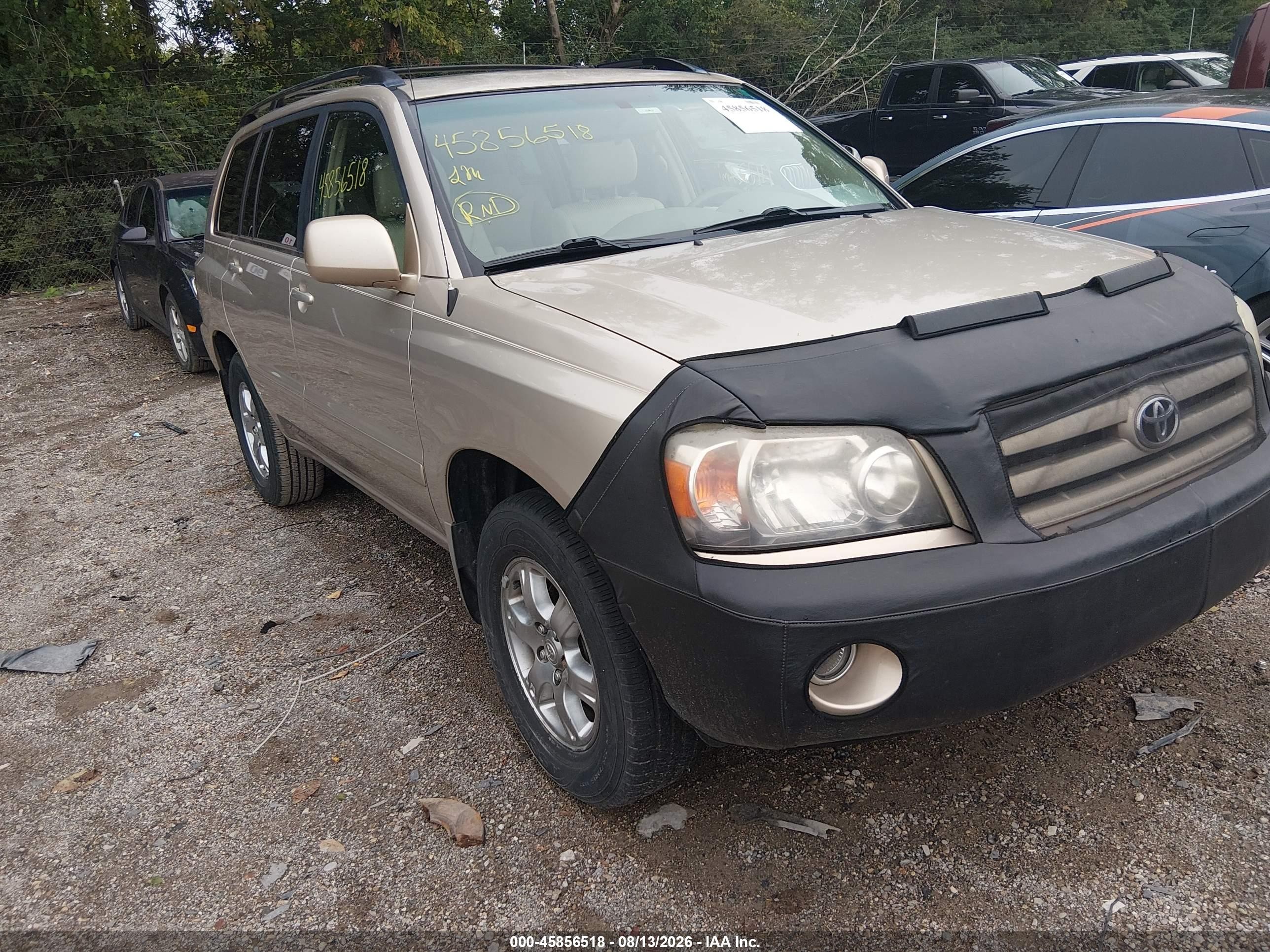 2005 Toyota Highlander V6 Pewter vin: JTEGP21A050087141