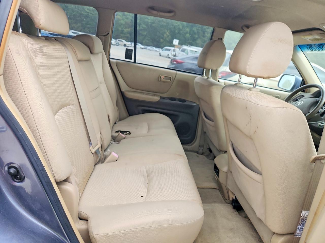 2006 Toyota Highlander Base Blue vin: JTEGP21A160121234