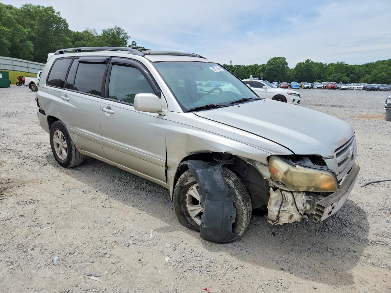 2006 Toyota Highlander Limited Silver vin: JTEGP21A160121248