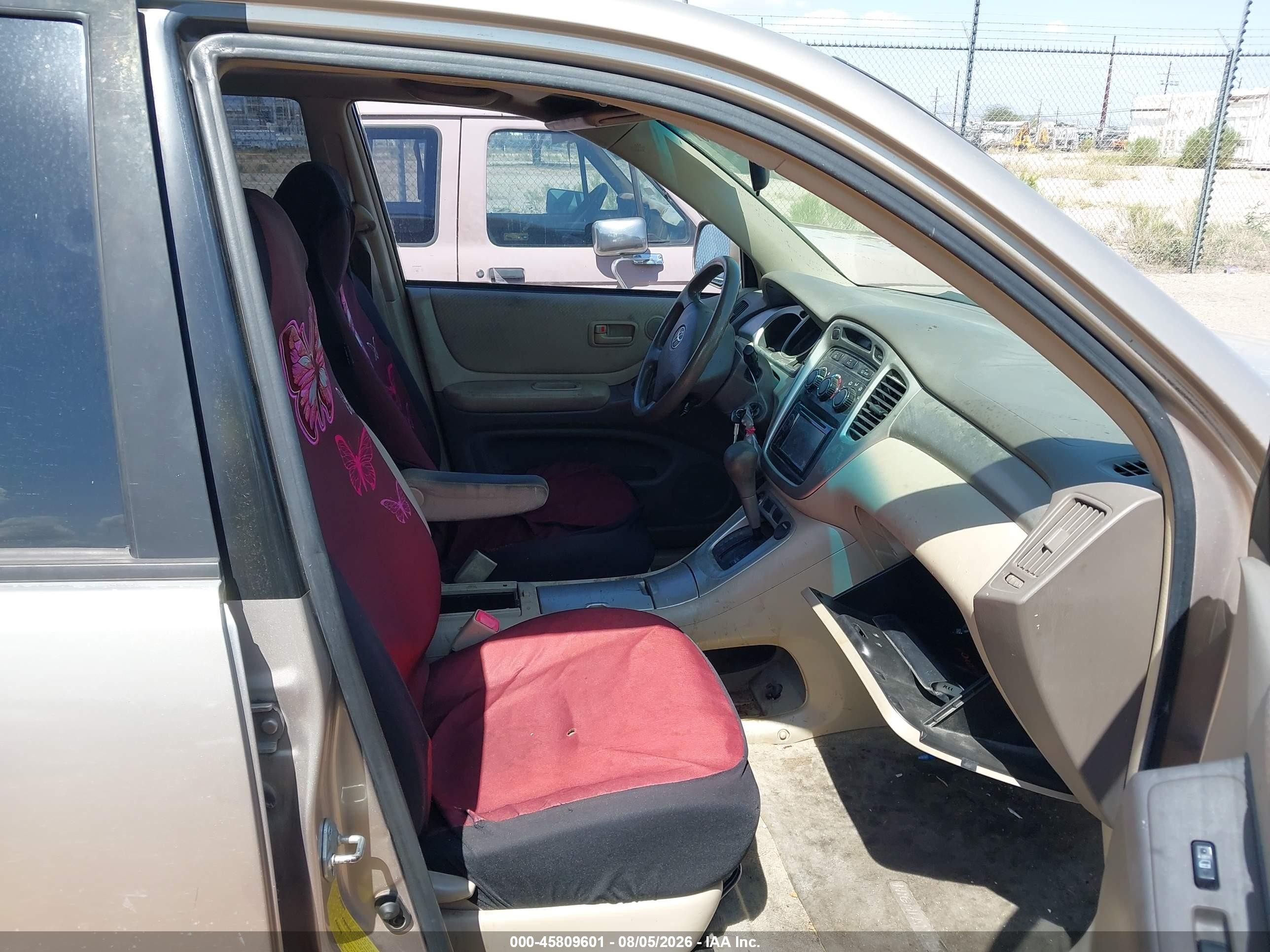 2006 Toyota Highlander V6 Champagne vin: JTEGP21A160123372
