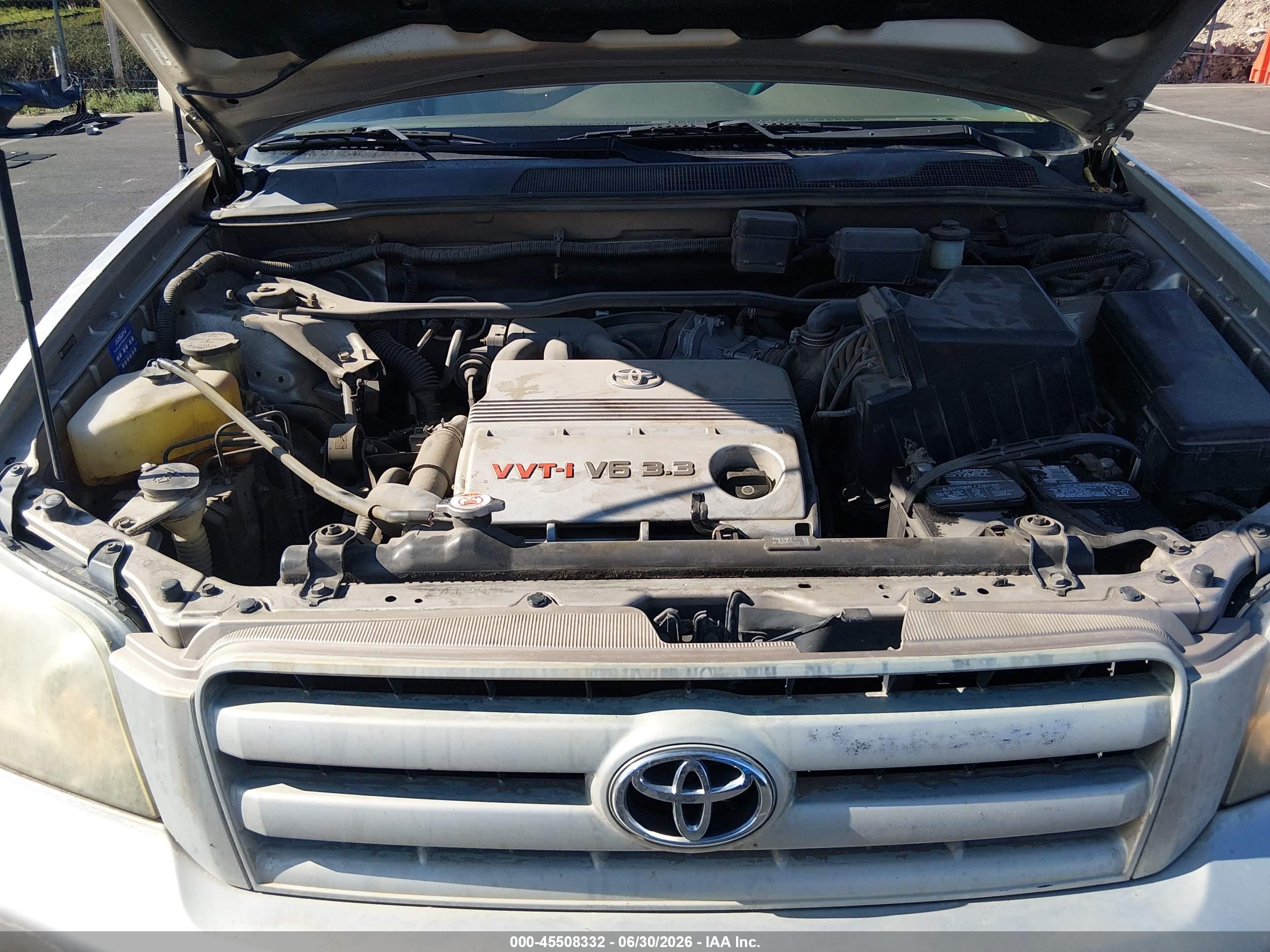 2007 Toyota Highlander V6 (2 Rows) (a5) Золотой vin: JTEGP21A170132266